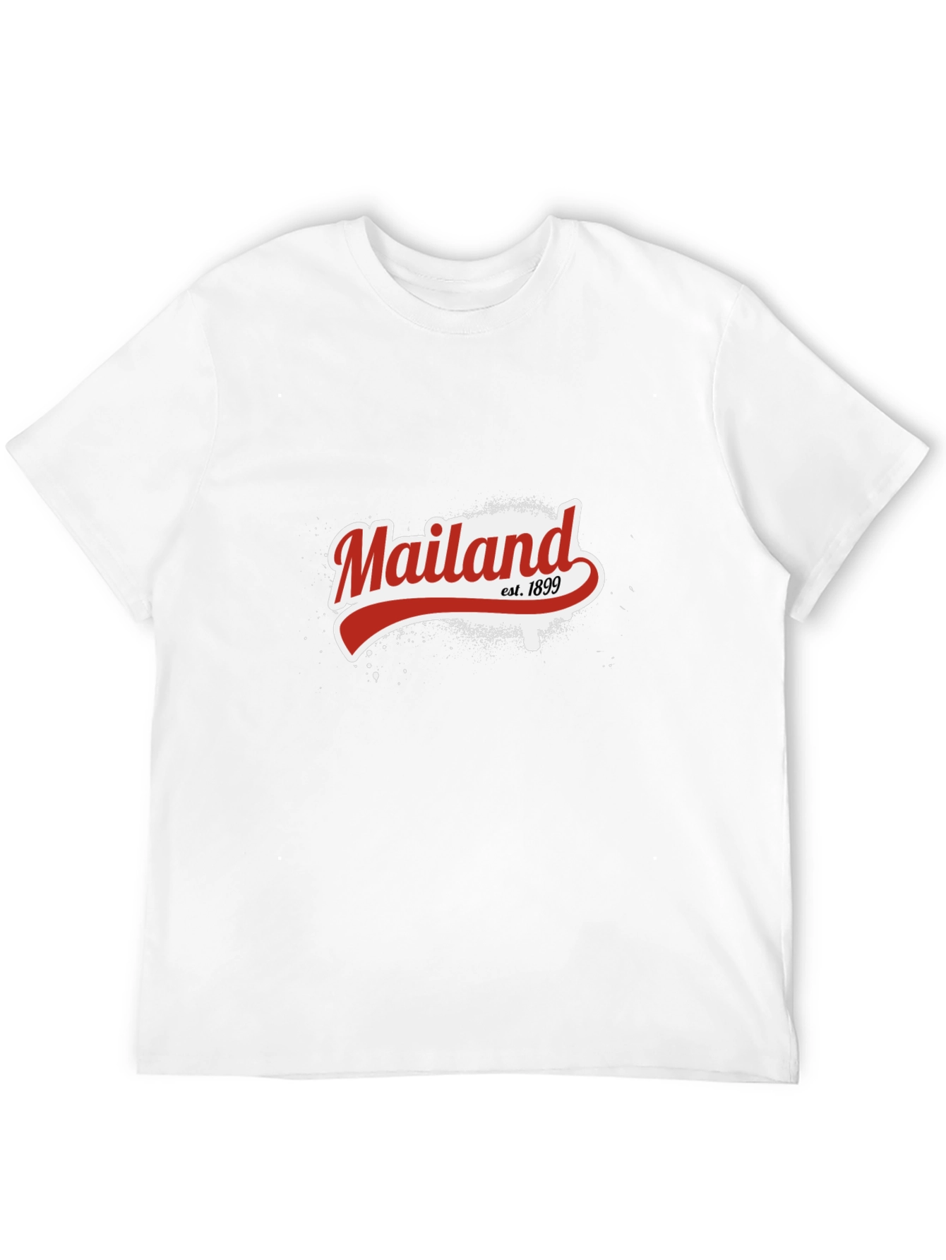 Black Mailand Est. 1899 Graphic T-Shirt view 12