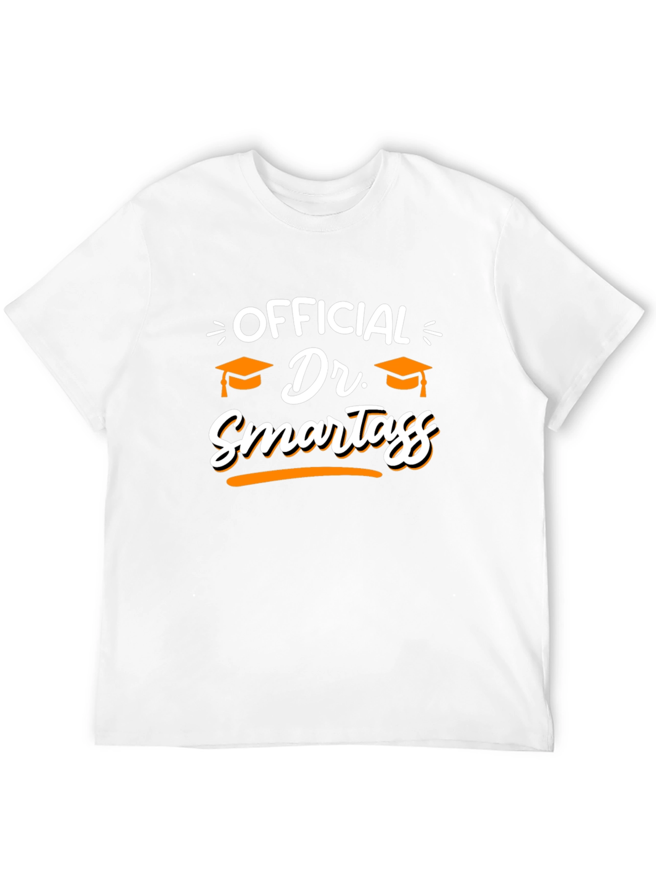 Black Dr. Smartass Graduation T-Shirt - Funny College Tee view 12