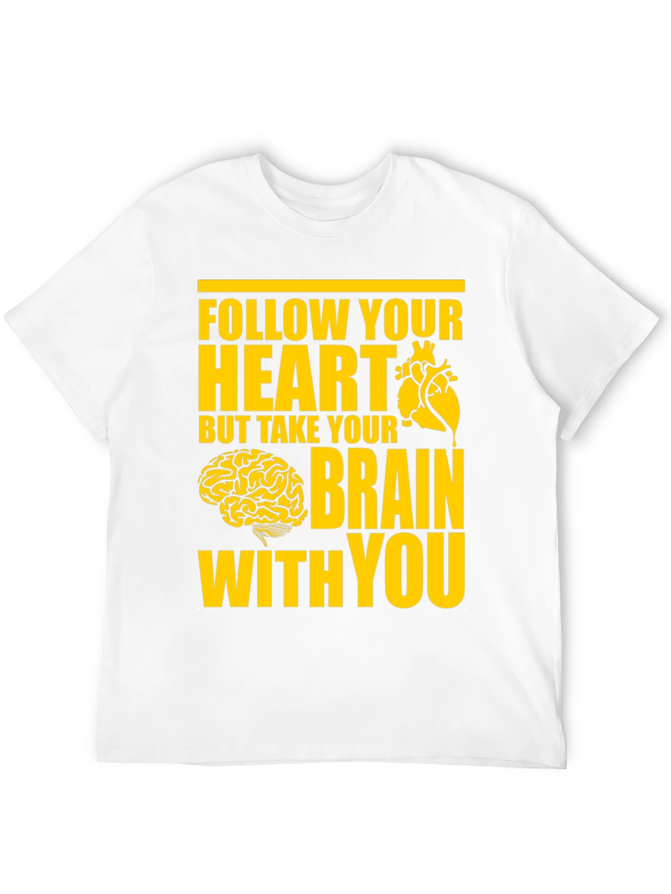 Black Follow Your Heart T-Shirt view 12
