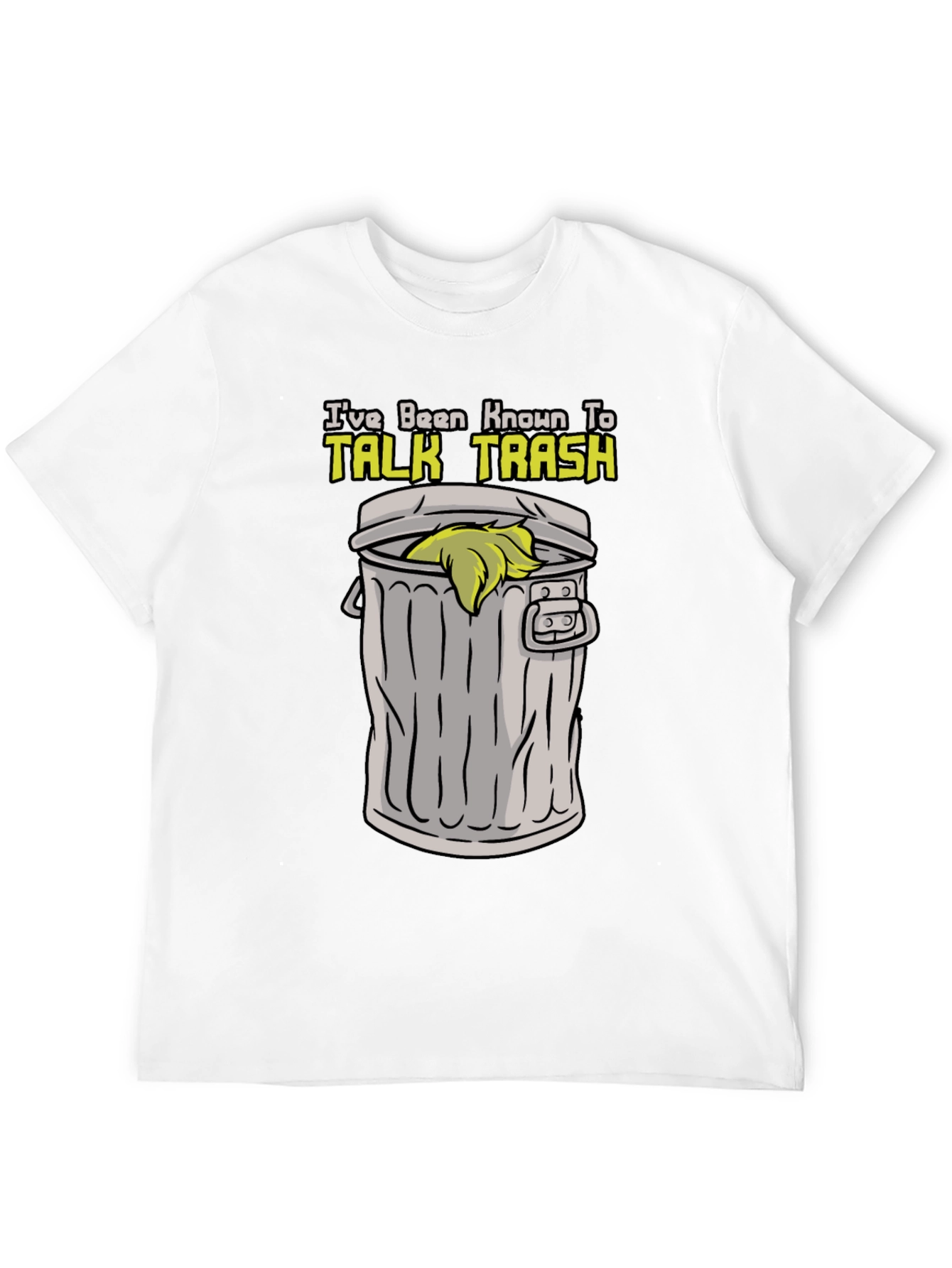 Black Talk Trash T-Shirt - Funny Sarcastic Tee view 12