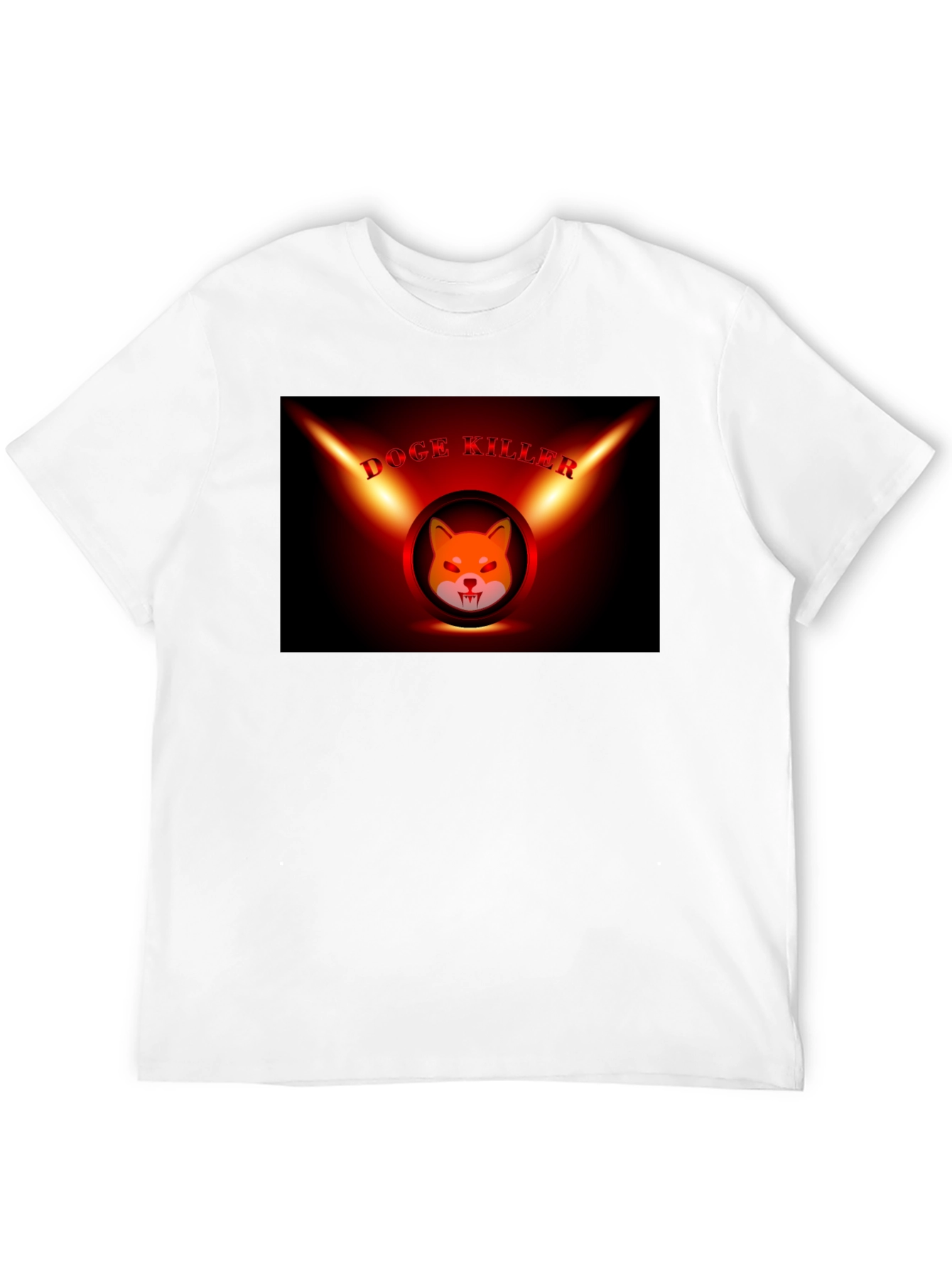 Black Doge Killer Graphic Tee - Shiba Inu Crypto view 12