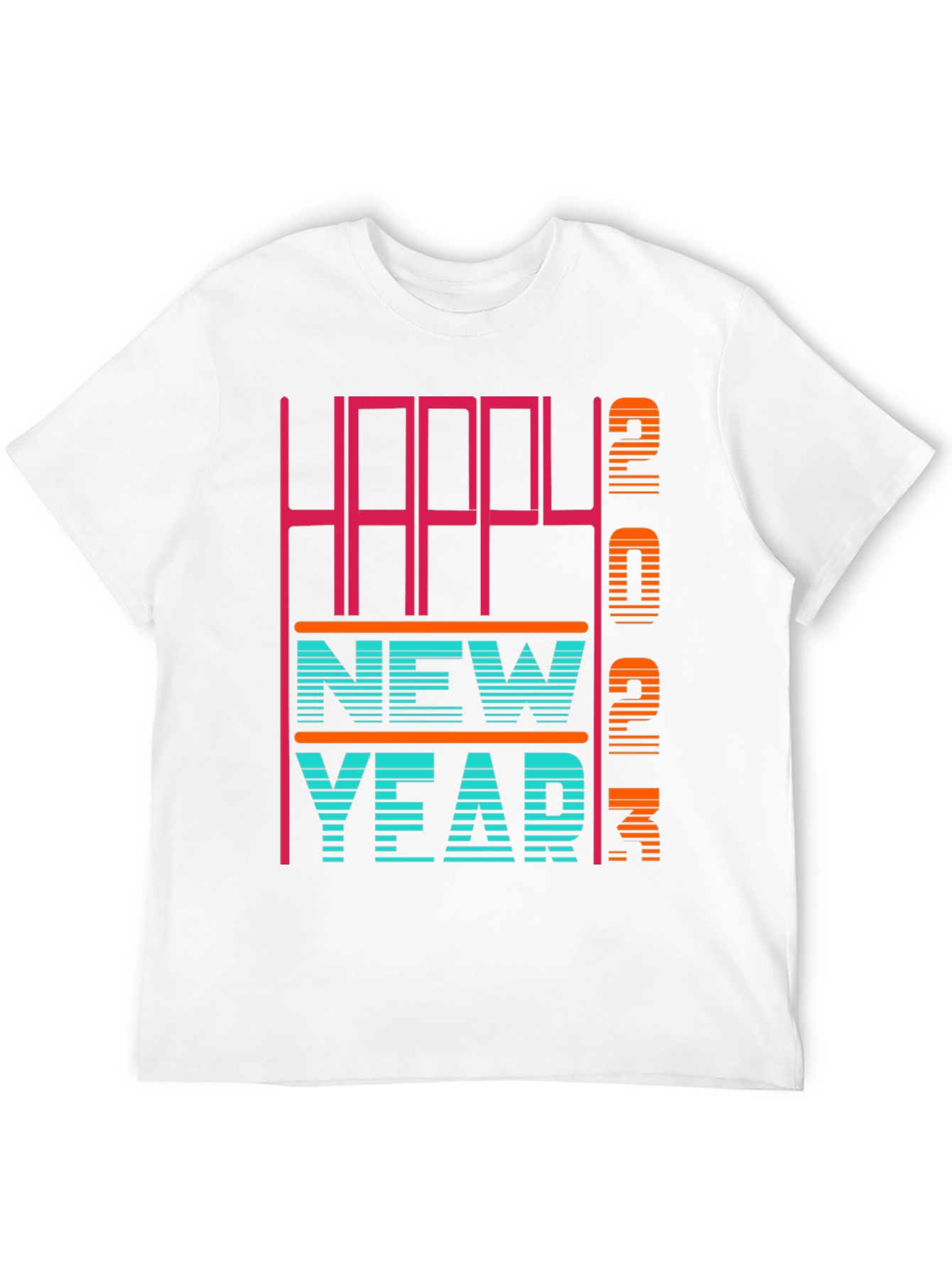 Black Happy New Year 2023 T-Shirt view 12