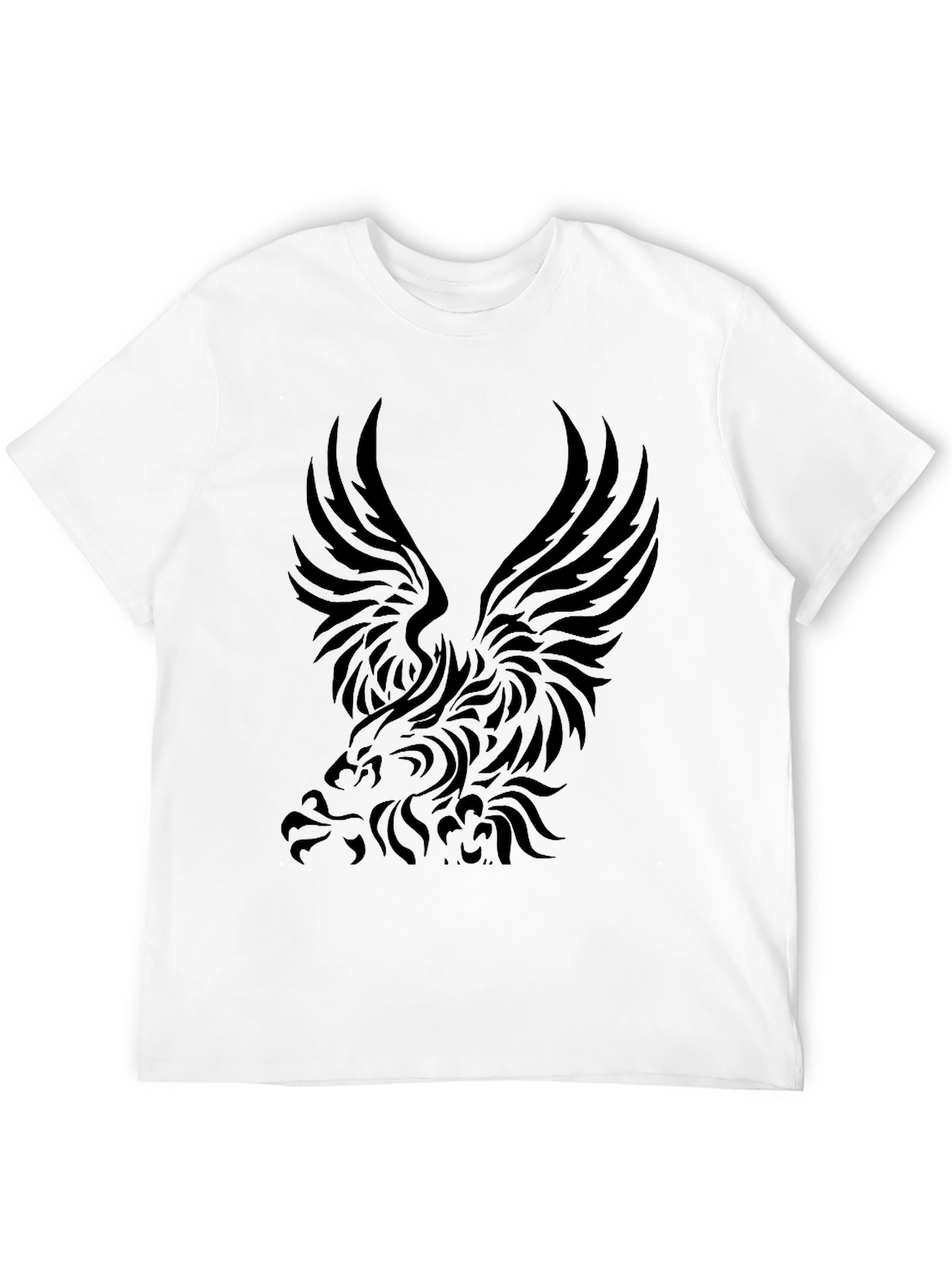 Black Black Eagle Graphic Tee view 12