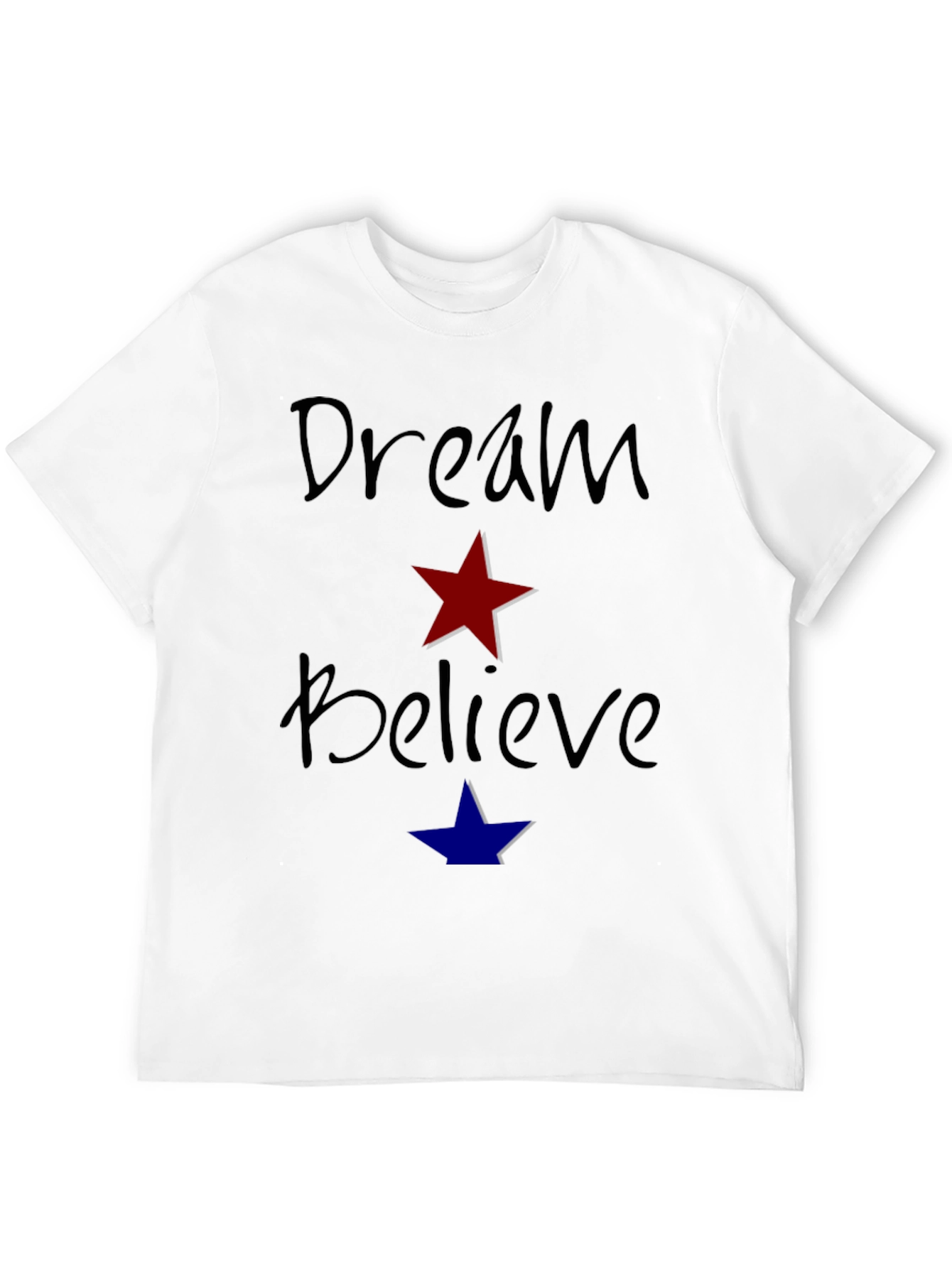 Black Dream Believe Graphic T-Shirt view 12