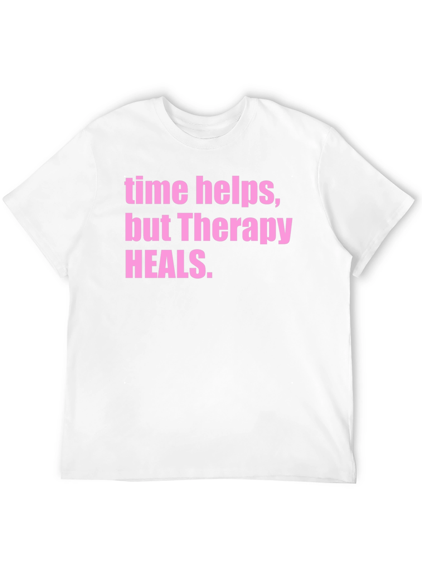 Black Therapy Heals Graphic Tee - Black view 12