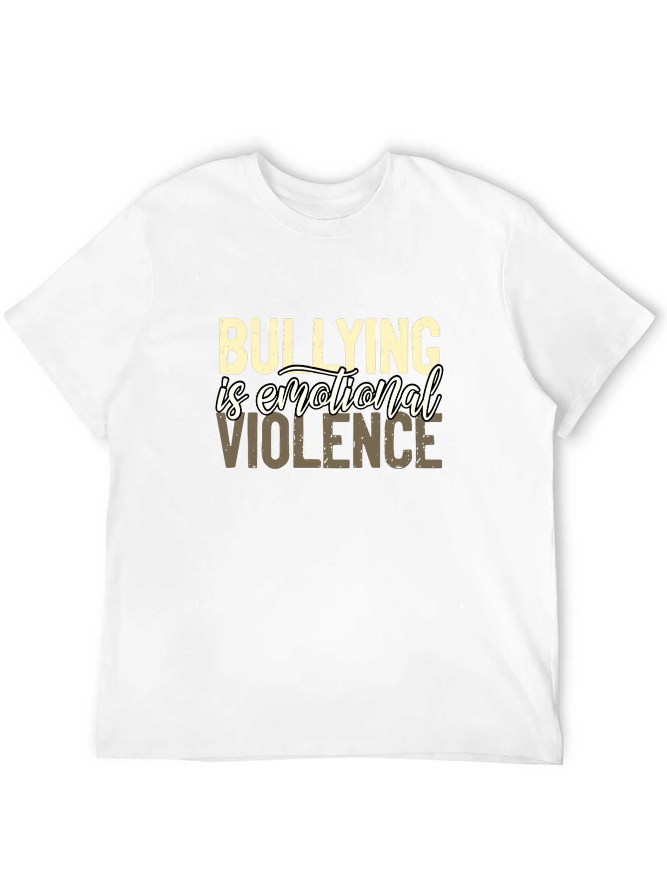 Black Bullying Is Emotional Violence Graphic Tee view 12