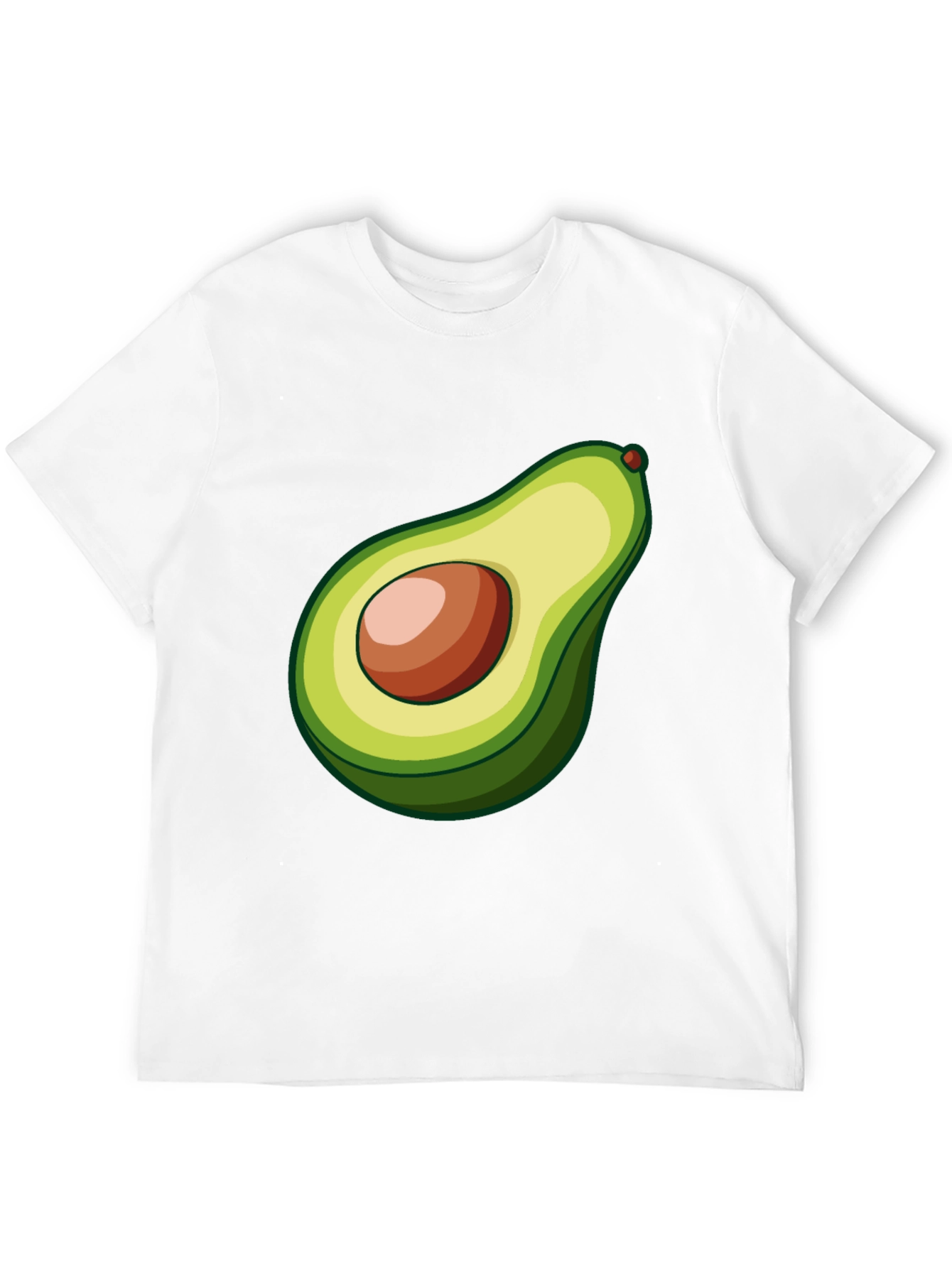 Black Avocado Graphic Tee - Black Casual Shirt view 12