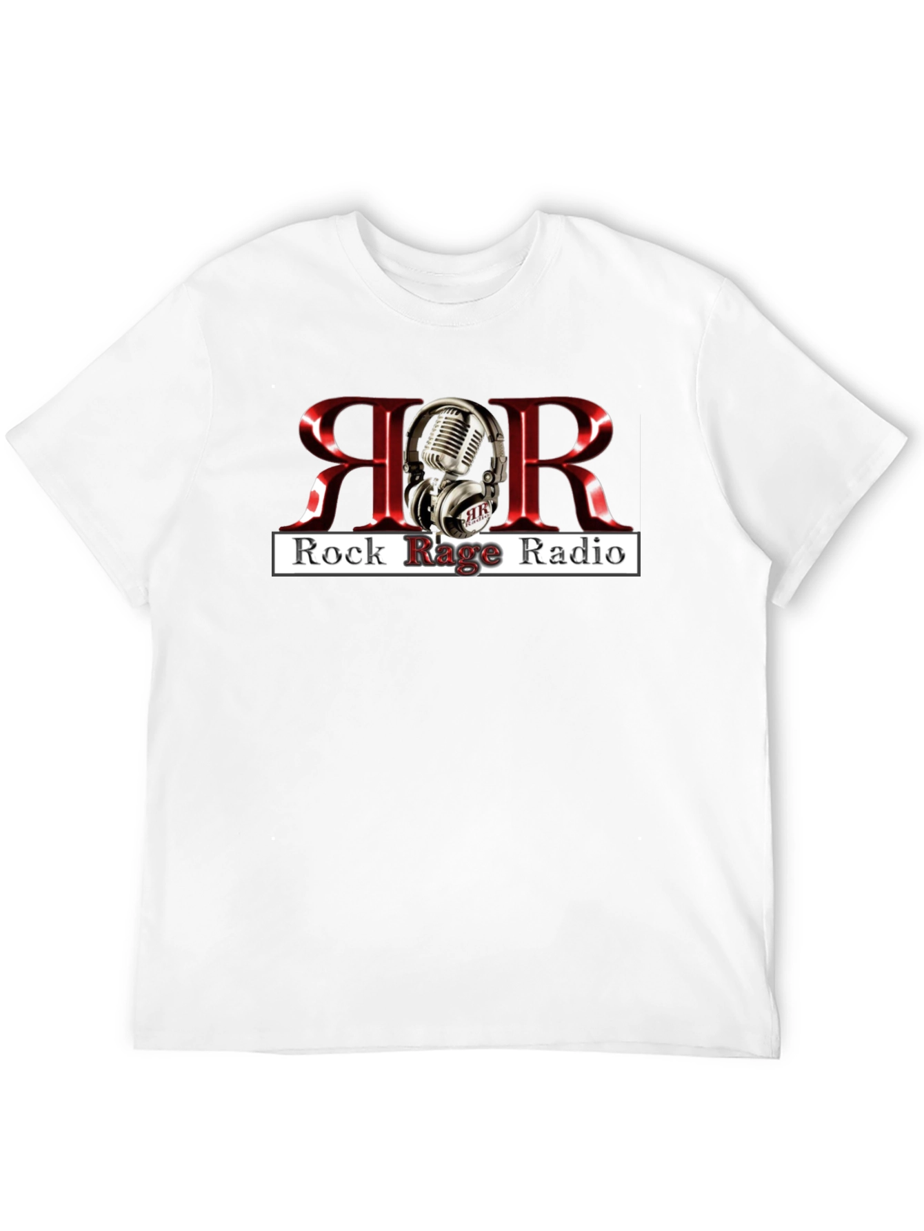 Black Rock Rage Radio Black T-Shirt view 12