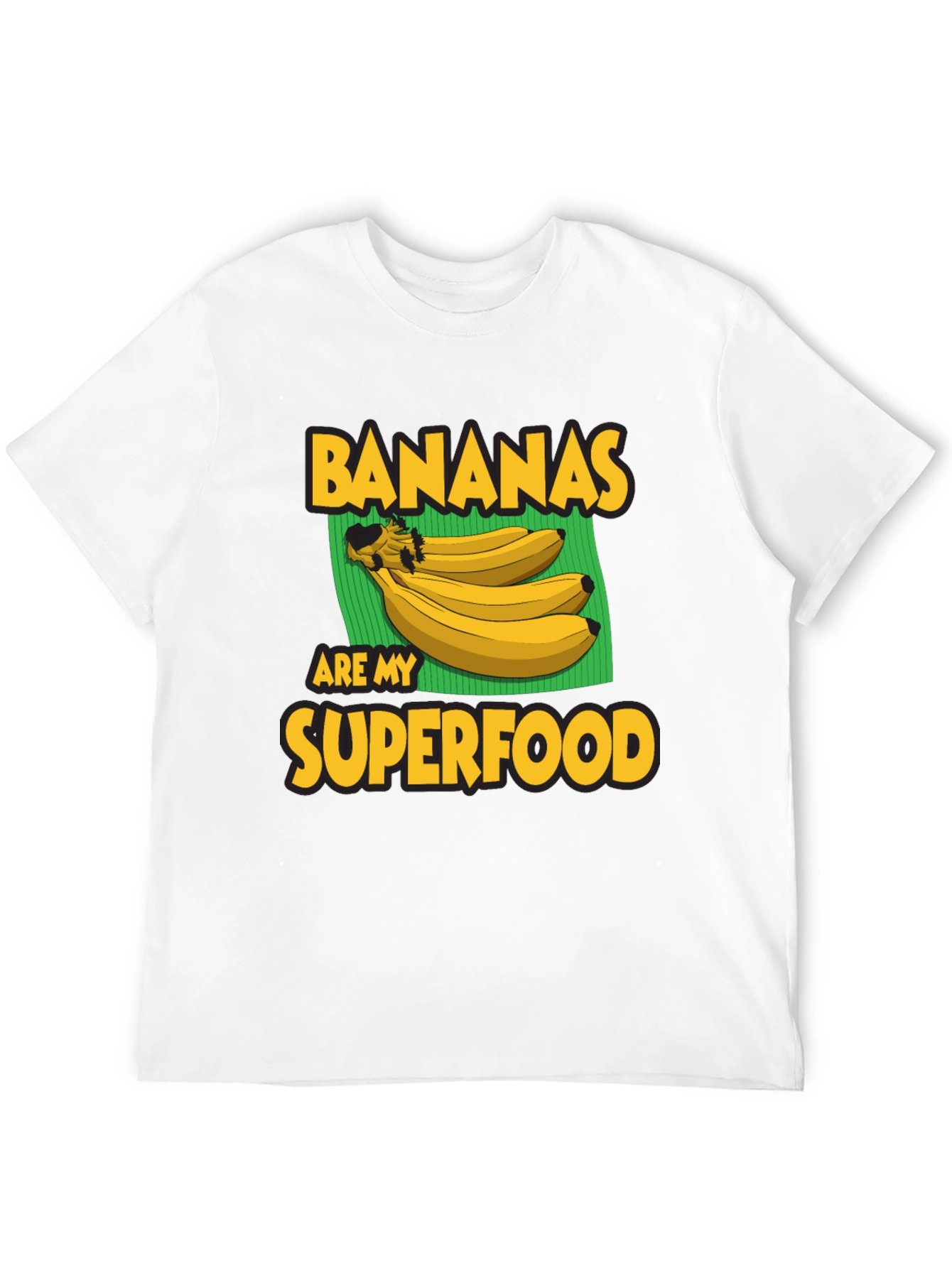 Black Banana Superfood Graphic Tee - Black T-Shirt view 12