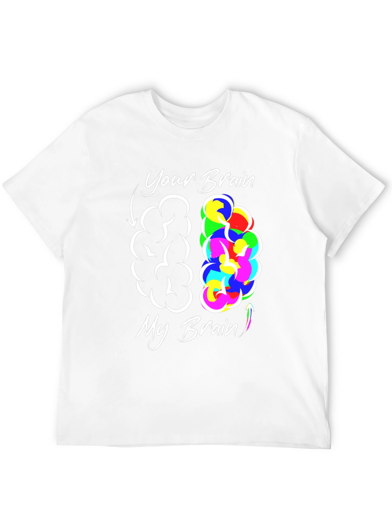 Black Your Brain My Brain Graphic T-Shirt view 12