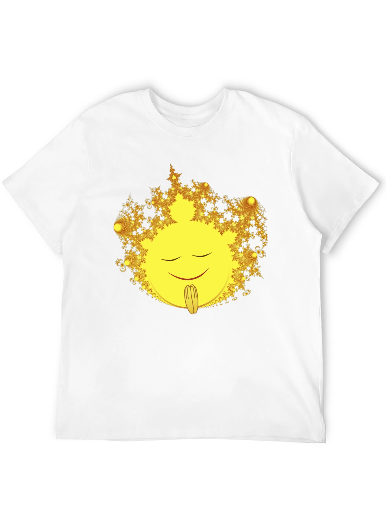 Meditating Sun Graphic T-Shirt - Relaxed Fit - 12