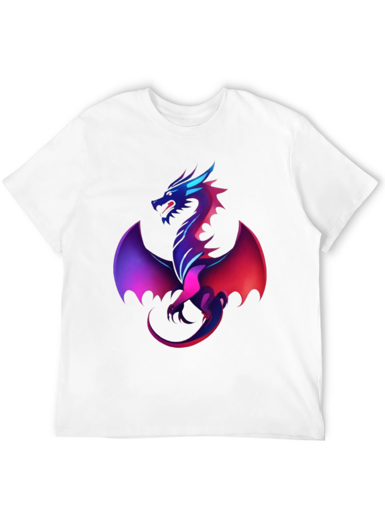 Black Dragon Graphic Tee - Men's Black T-Shirt view 12