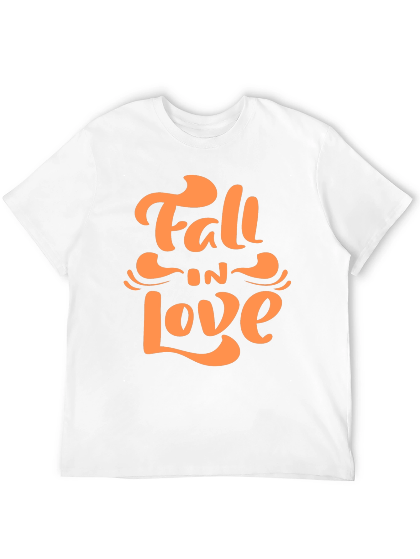 Black Fall in Love Graphic Tee - Stylish Autumn Apparel view 12