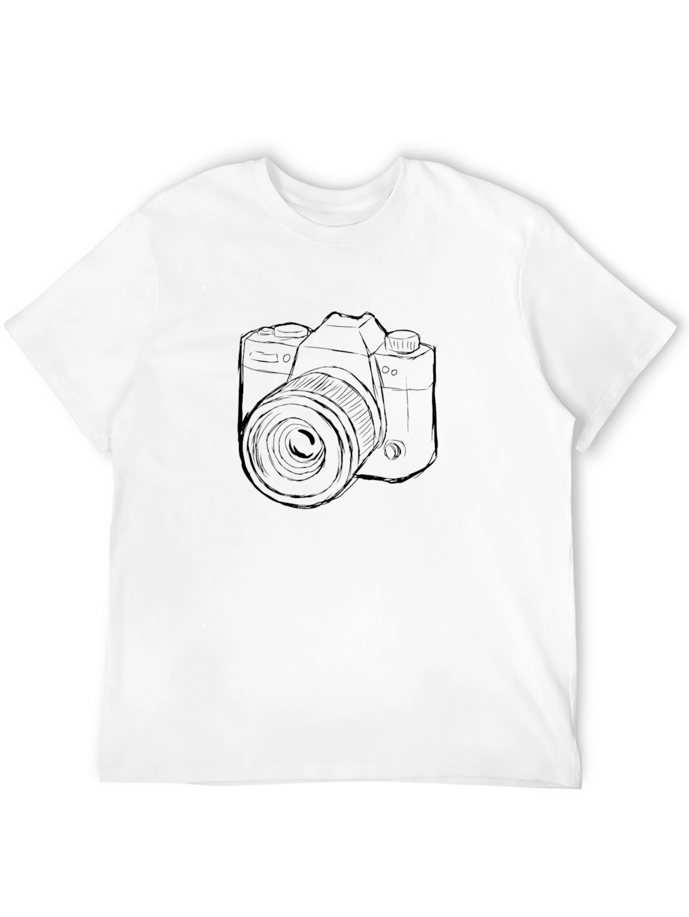 Black Camera Graphic Tee - Photographer's Must-Have view 12