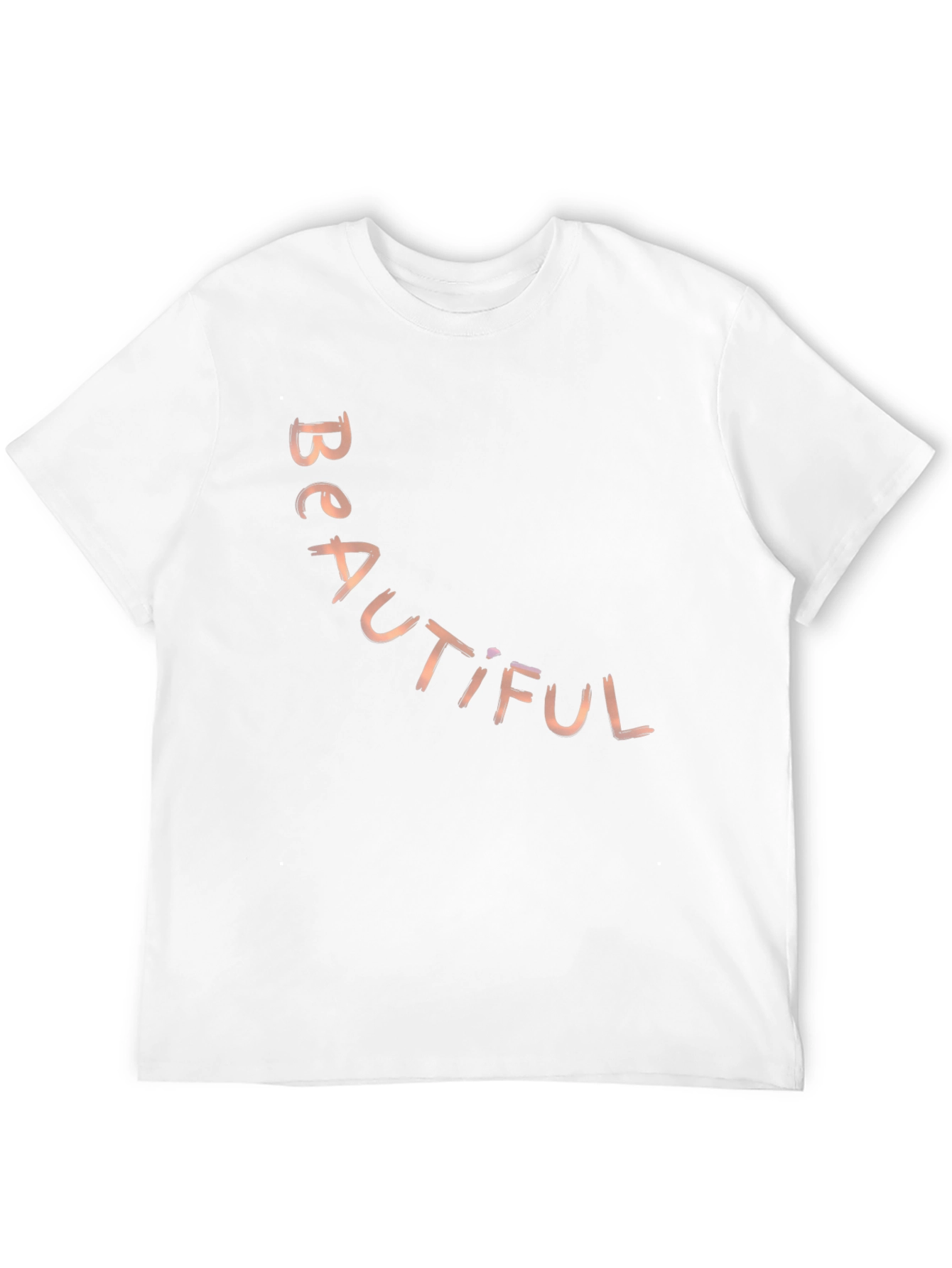 Black Beautiful Graphic Tee - Soft Cotton Crewneck view 12