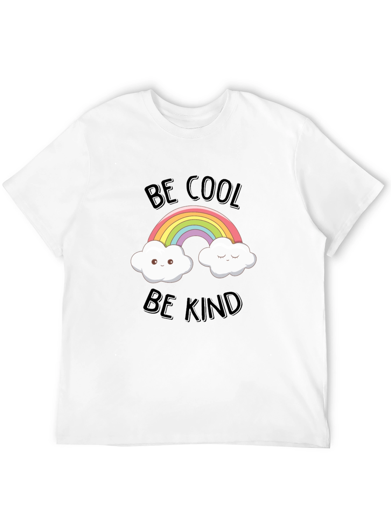 Black Be Cool Be Kind Graphic Tee view 12
