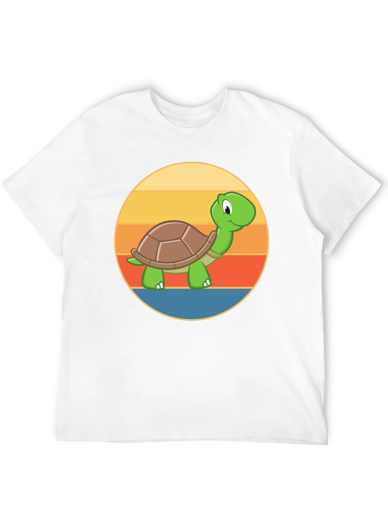 Black Turtle T-Shirt - Cute Cartoon Animal Tee view 12