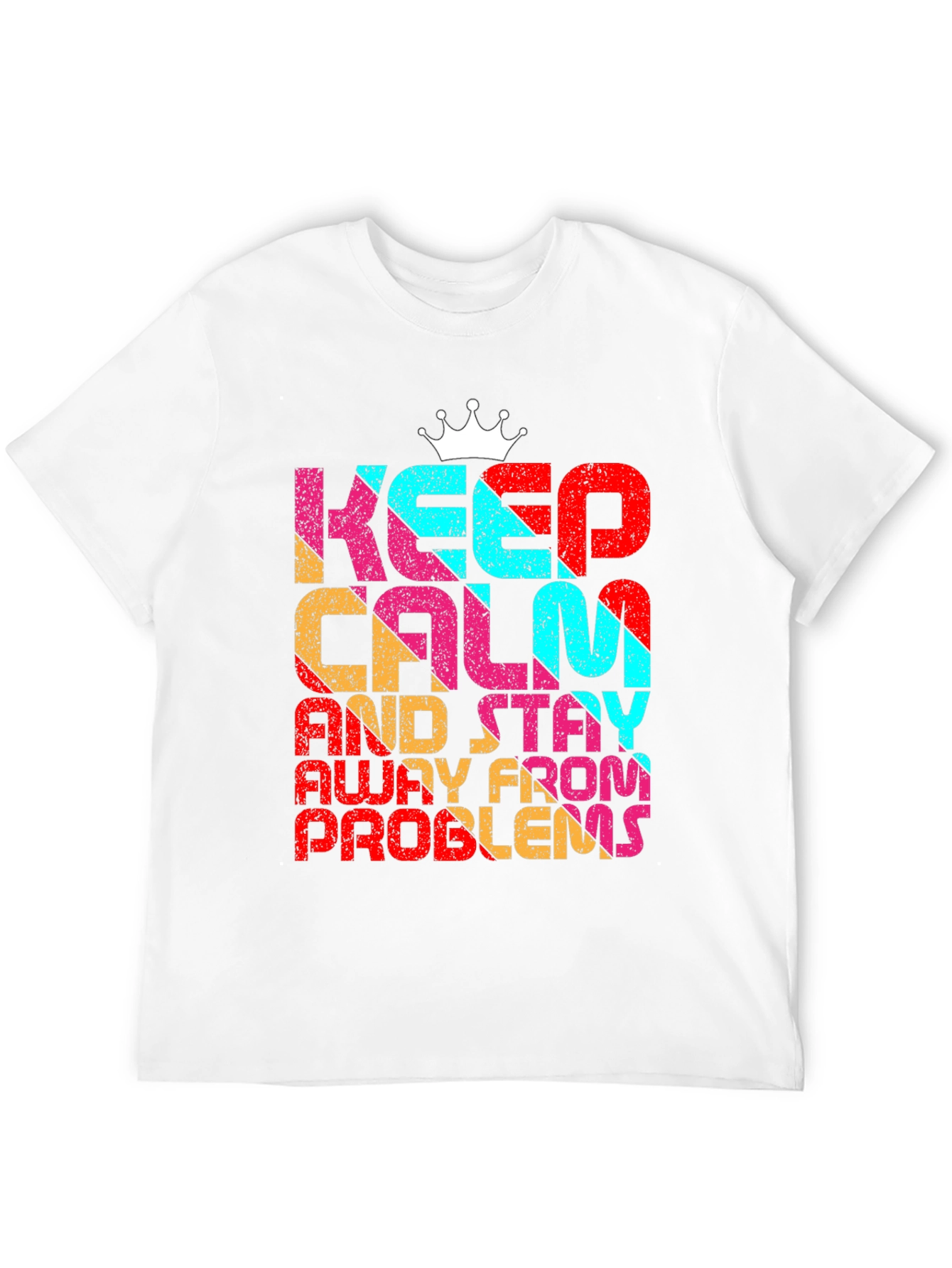 Black Keep Calm T-Shirt view 12