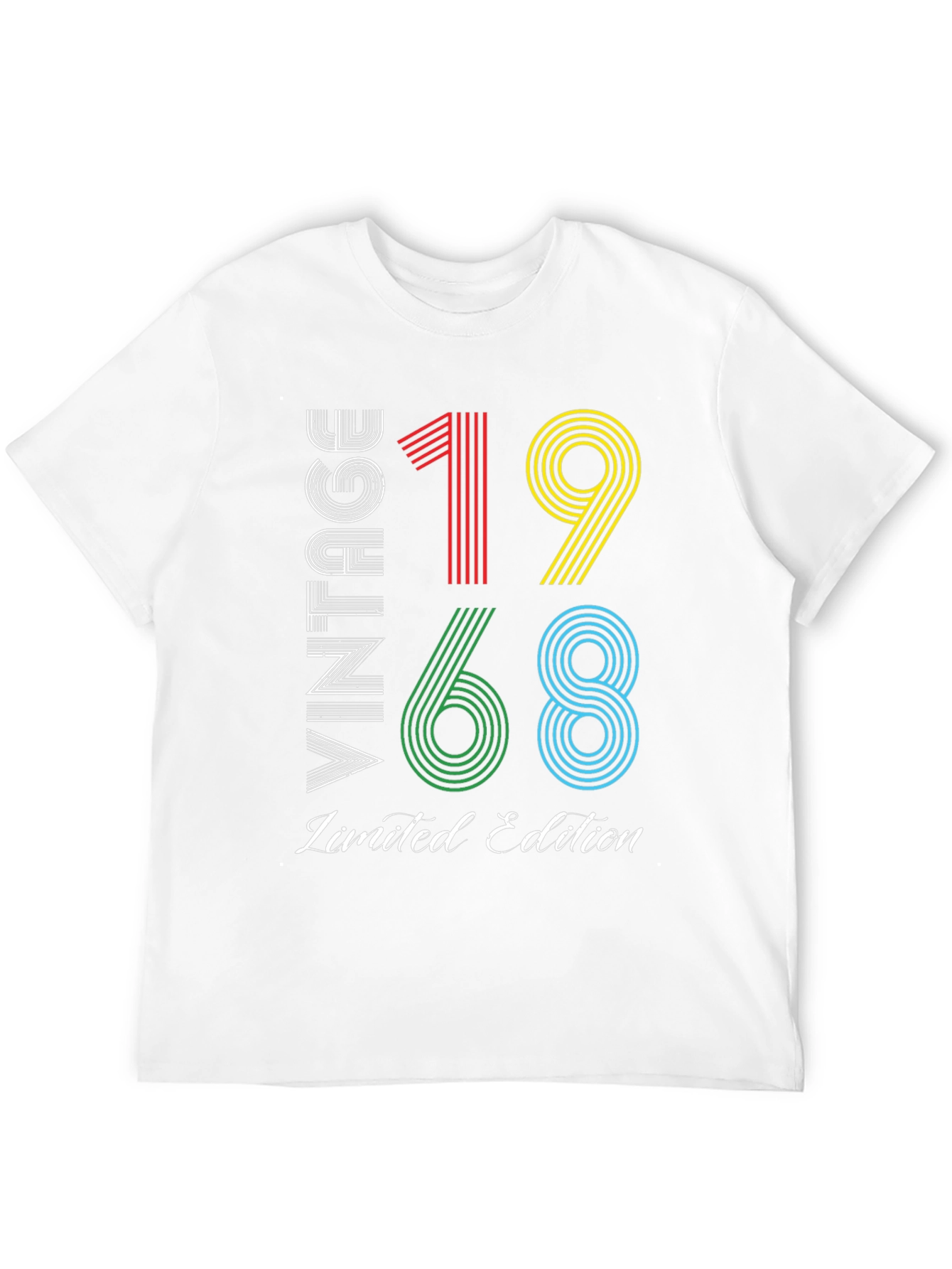 Black Vintage 1968 Limited Edition Graphic T-Shirt view 12