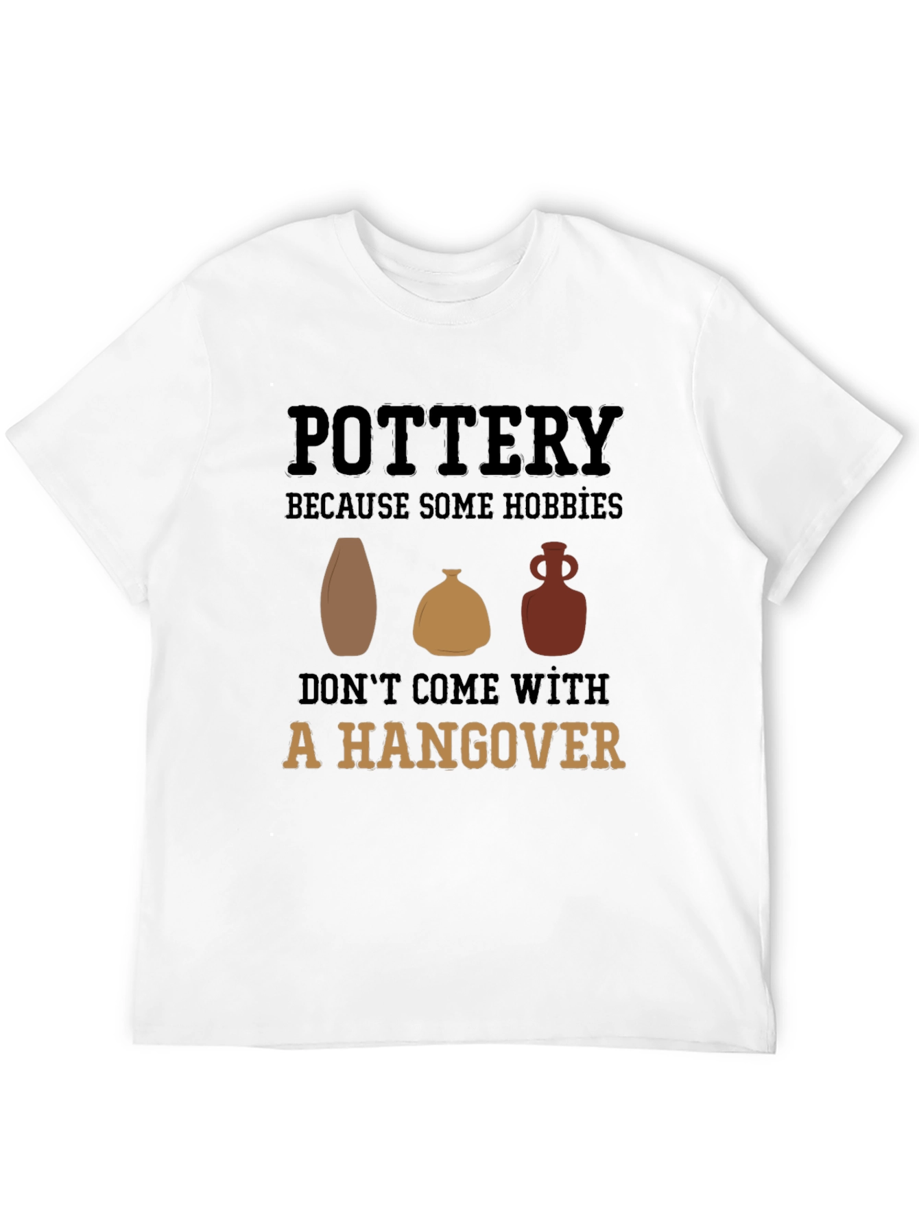 Black Pottery Hobby Graphic Tee - No Hangover Fun! view 12
