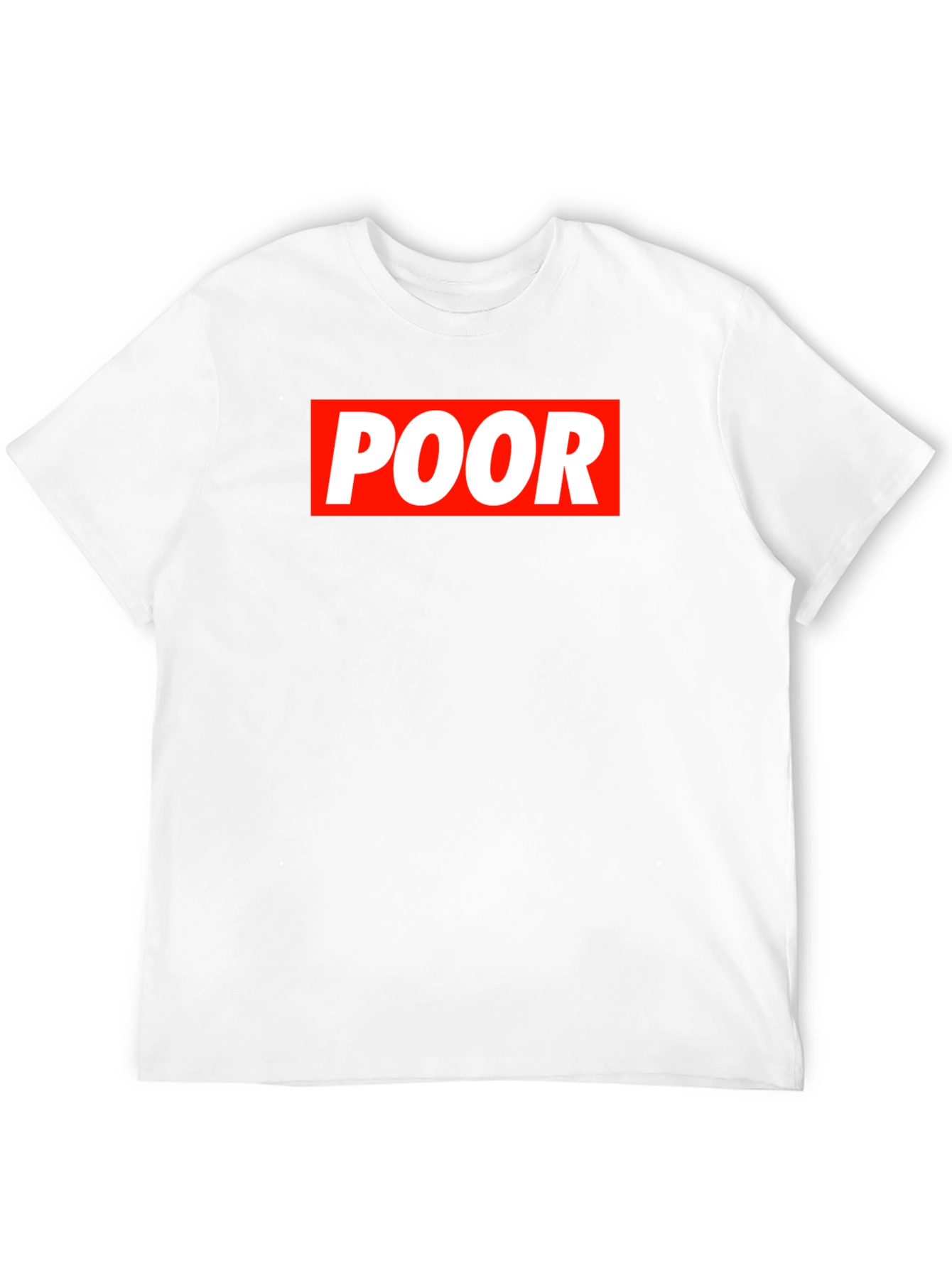 Black POOR Graphic T-Shirt - Streetwear Fashion Tee view 12