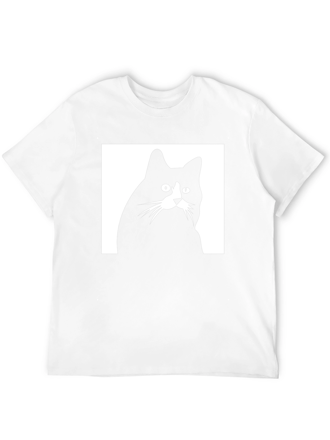 Black Black Cat Graphic T-Shirt - Unisex view 12
