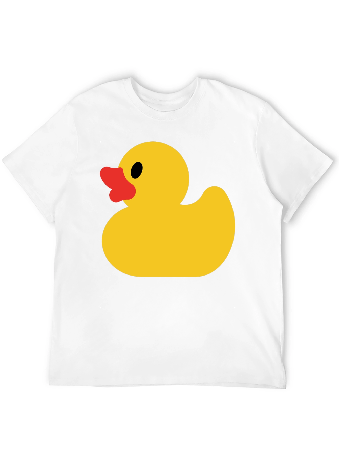 Black Rubber Duck Graphic T-Shirt - Black Cotton Tee view 12