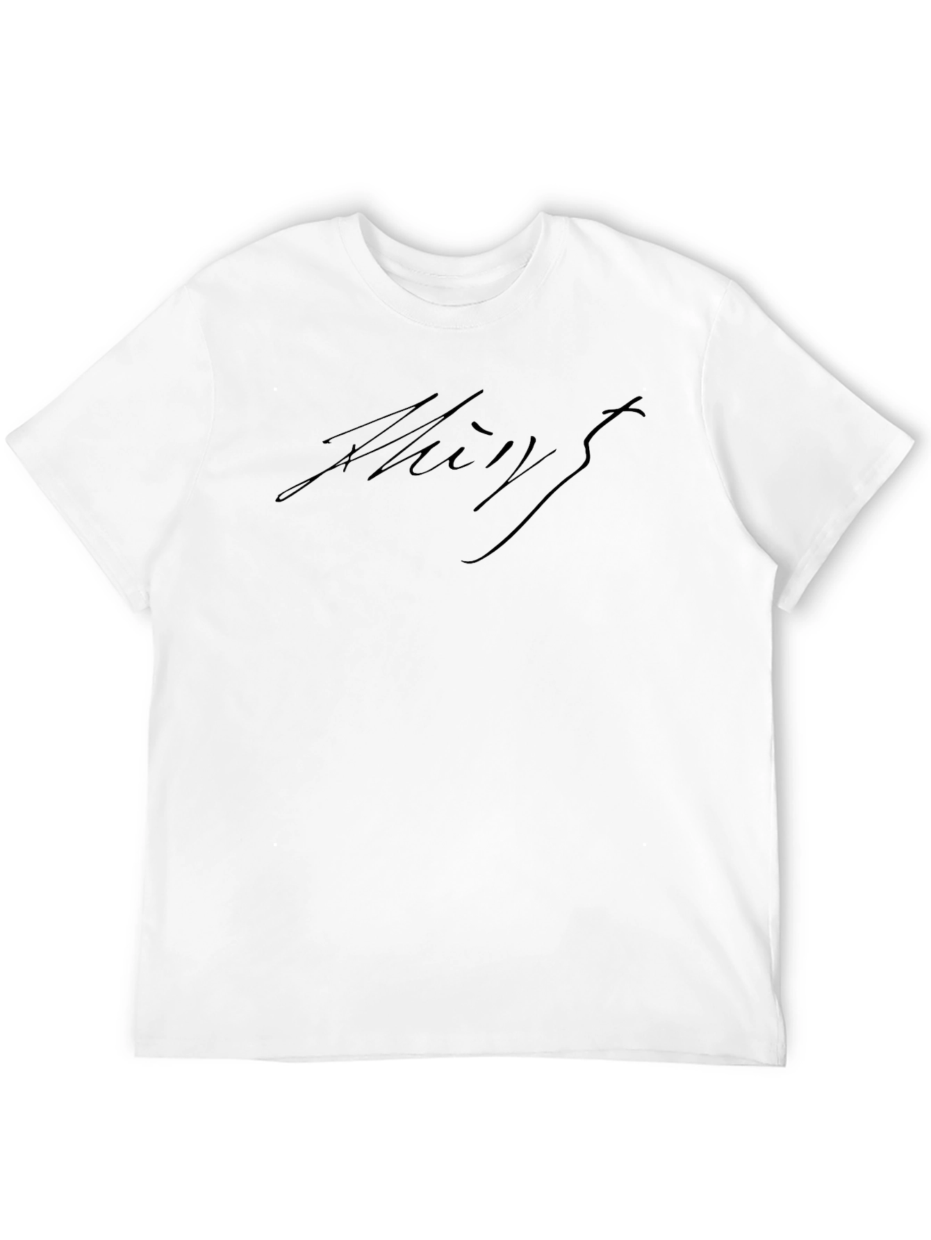 Black Men's Black Signature Graphic Tee view 12