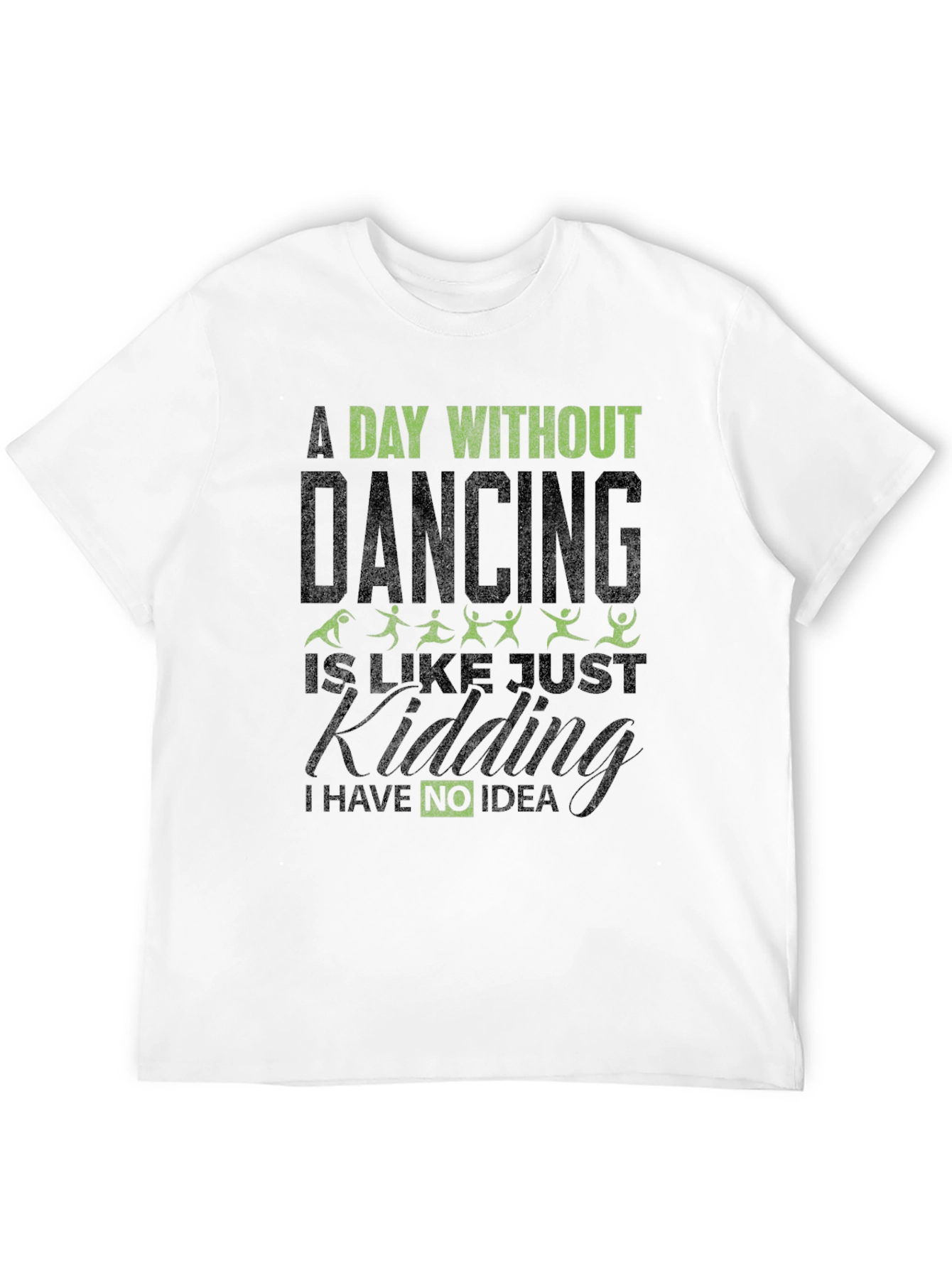 Black Funny Dancing Graphic T-Shirt view 12