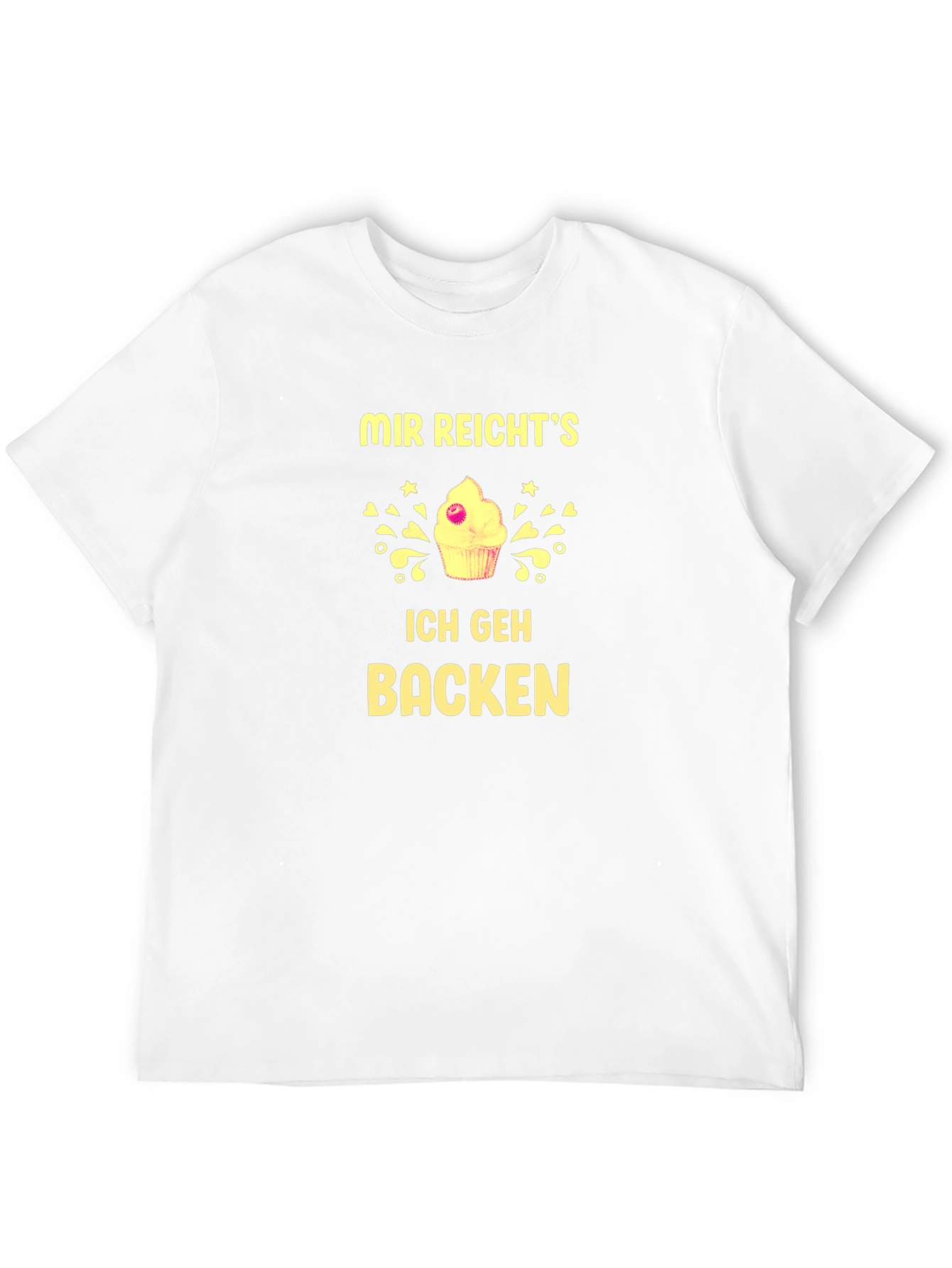 Black Funny Baking T-Shirt - "Mir Reicht's, Ich Geh Backen" view 12