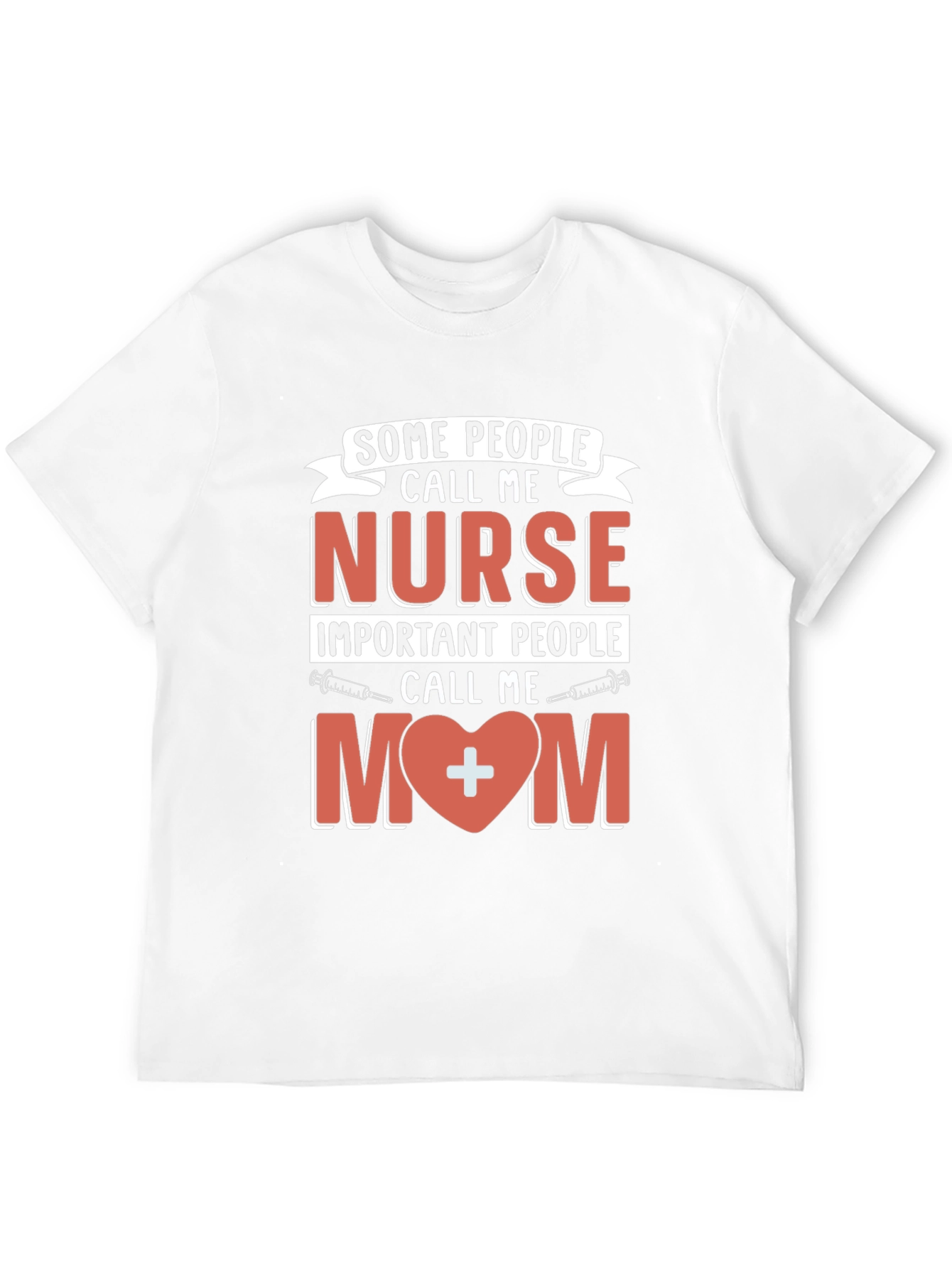 Black Nurse Mom T-Shirt - Gift for Nursing Moms view 12