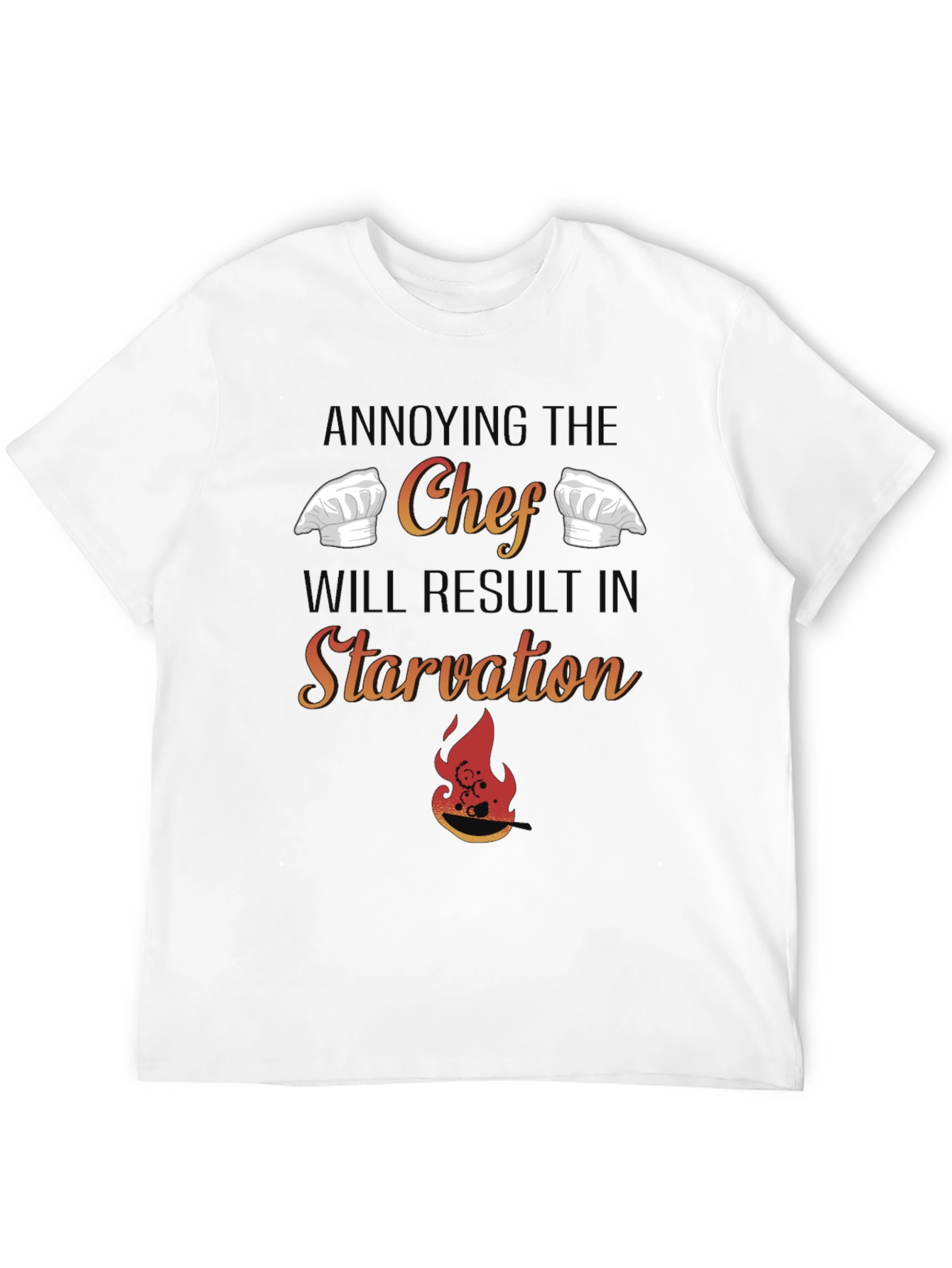 Annoy The Chef Funny Graphic Tee - 12