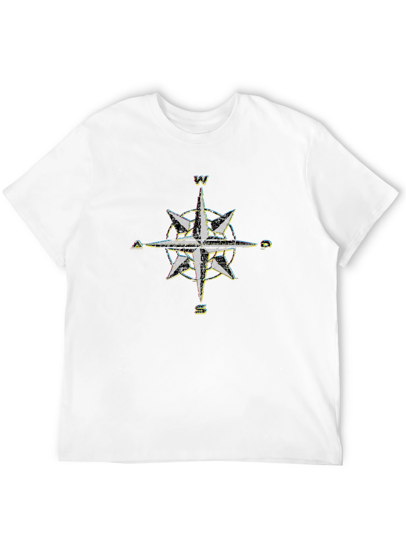 Compass Graphic Black T-Shirt - 12