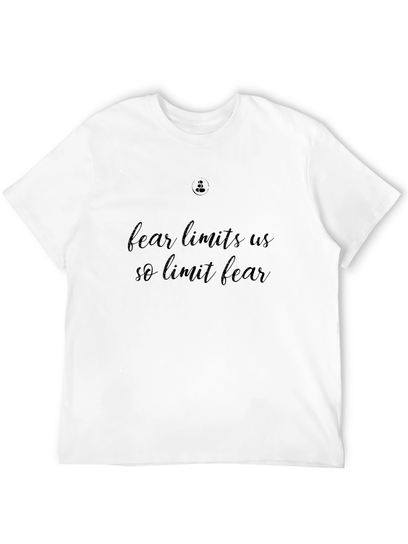 Black Fear Limits Us, So Limit Fear T-Shirt view 12