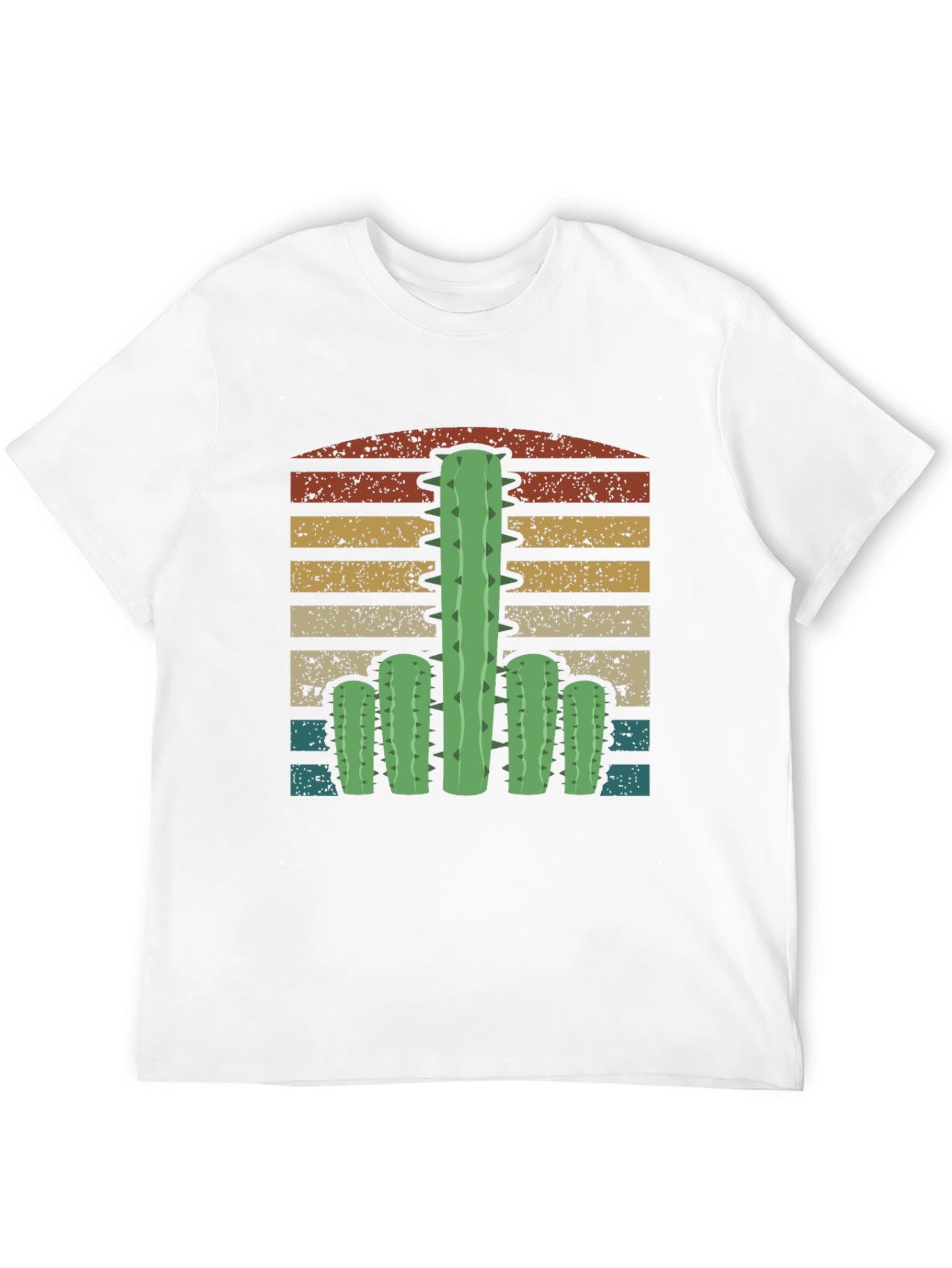 Black Cactus Sunset Graphic Tee - Unisex view 12