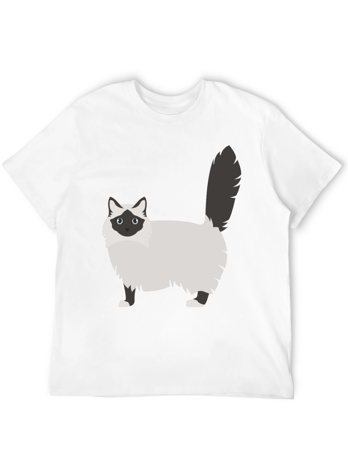 Black Cat Graphic Tee - Stylish Cotton Blend view 12
