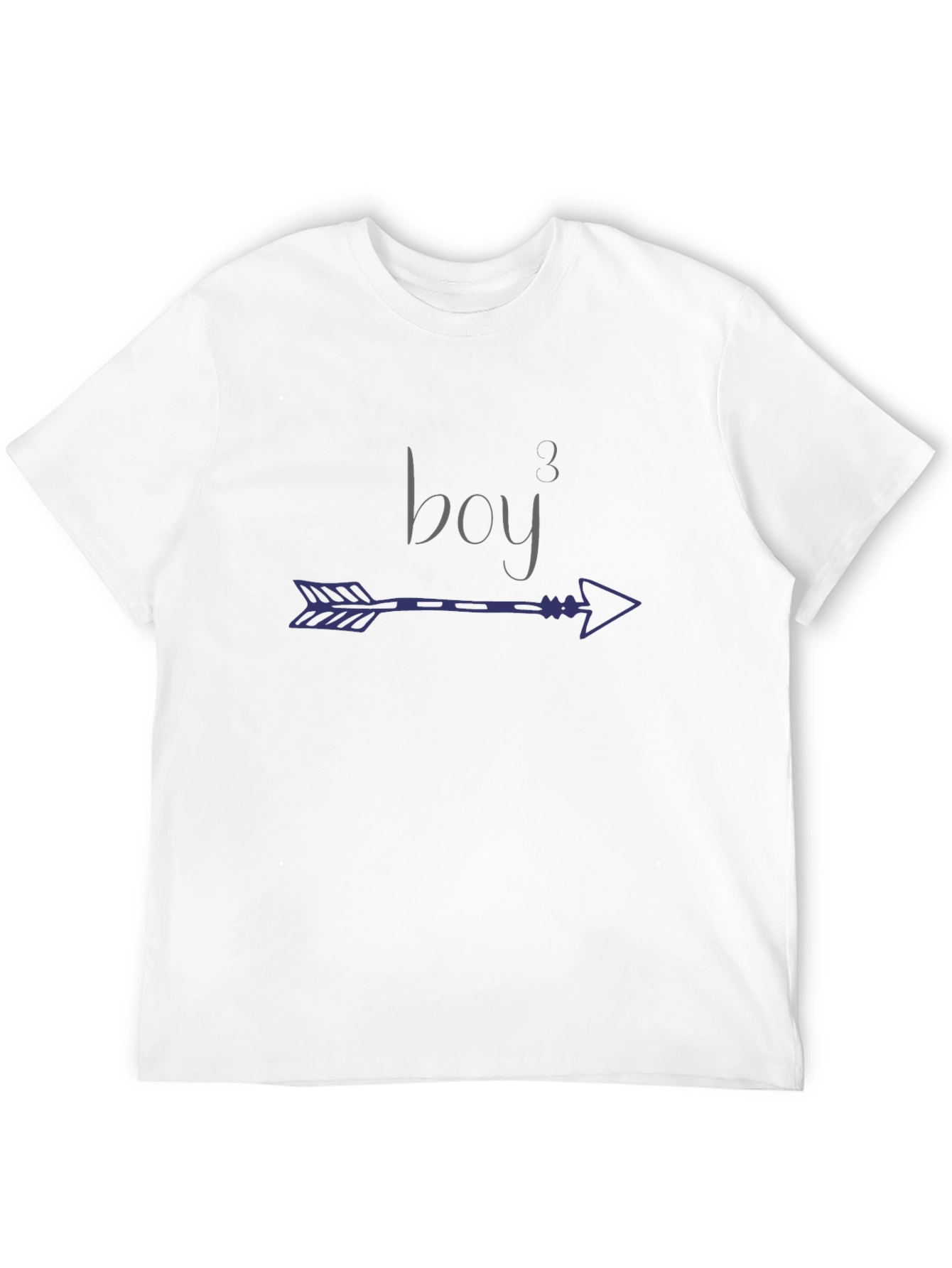 Black Boy³ T-Shirt with Arrow Graphic - Novelty Tee view 12