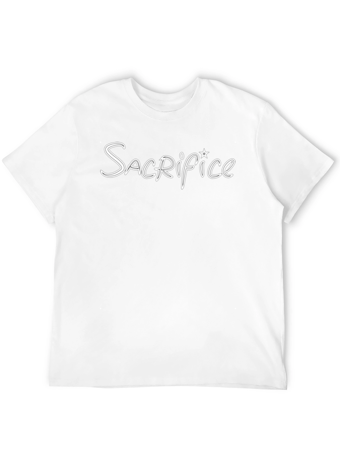 Black Sacrifice Graphic Print Black T-Shirt view 12