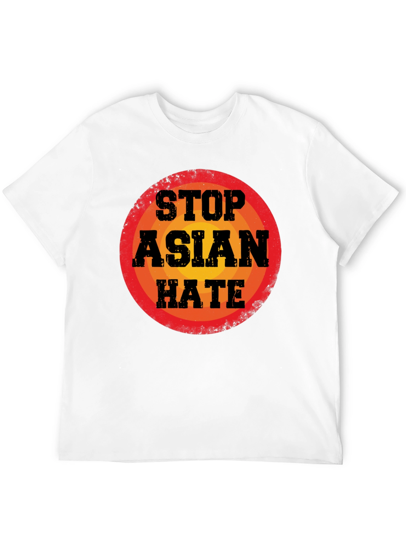 Black Stop Asian Hate T-Shirt view 12