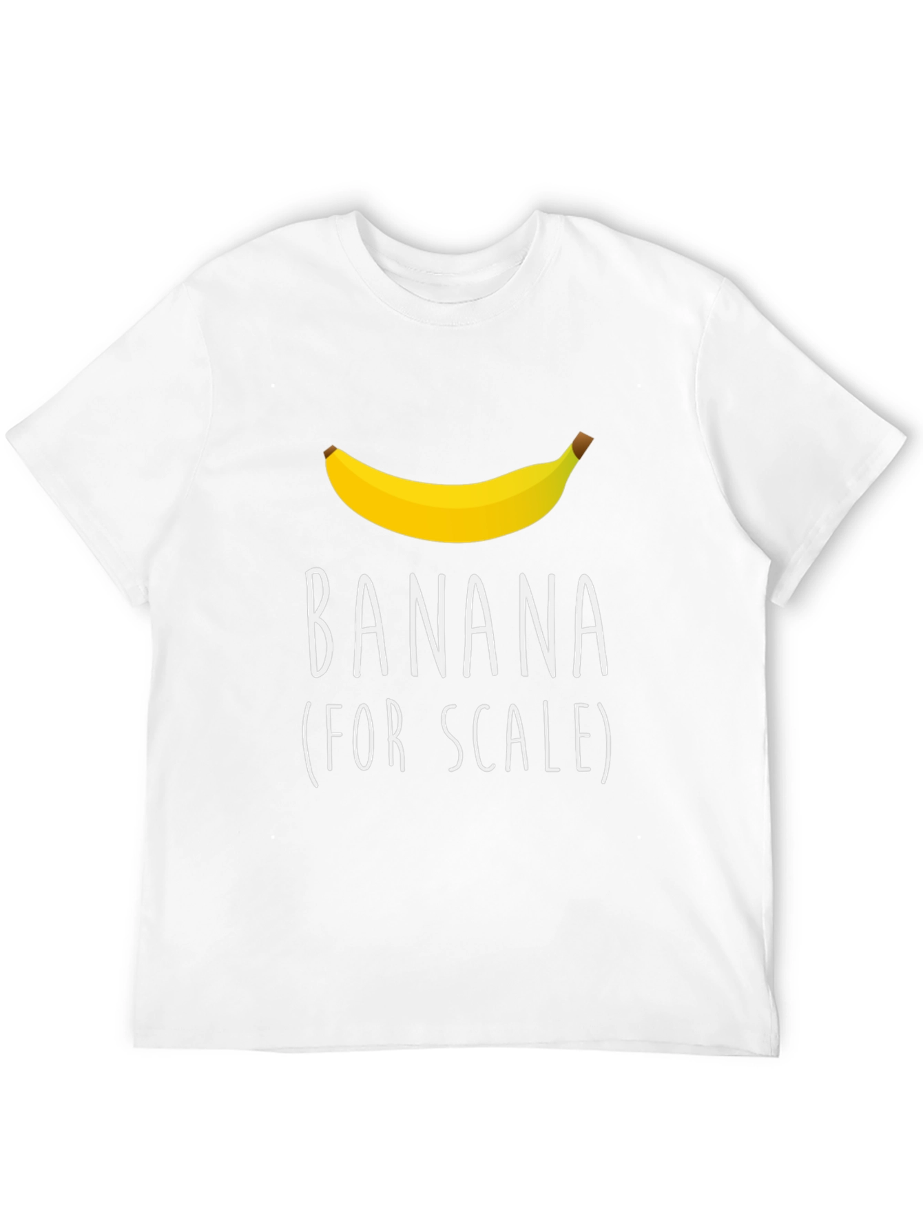 Black Banana for Scale Graphic T-Shirt - Funny Sarcastic Tee view 12