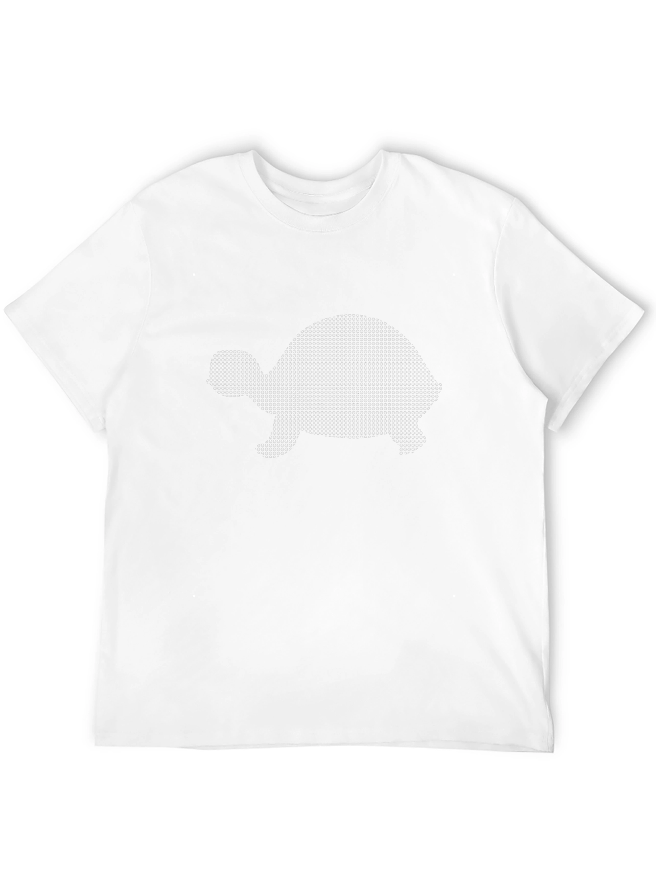Black Modern Turtle Graphic Black Cotton T-Shirt view 12