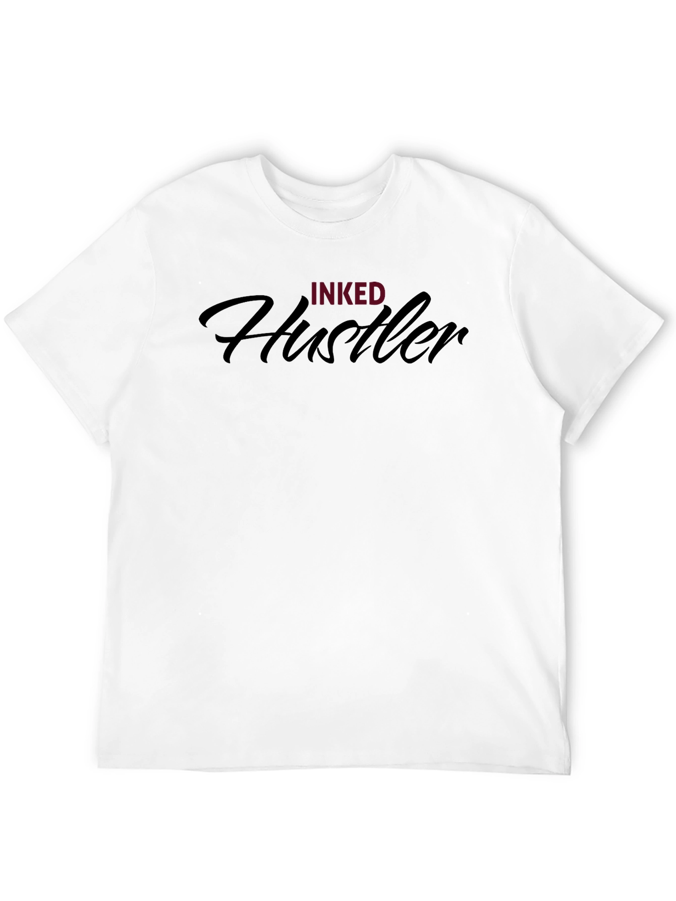 Black Inked Hustler Graphic T-Shirt - Black view 12