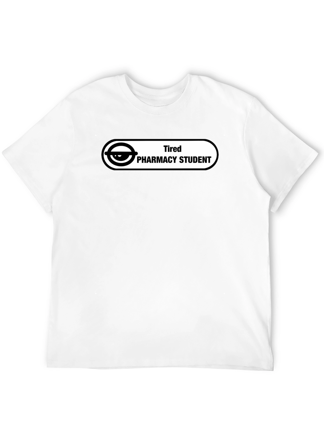 Black Tired Pharmacy Student T-Shirt - Funny Design view 12