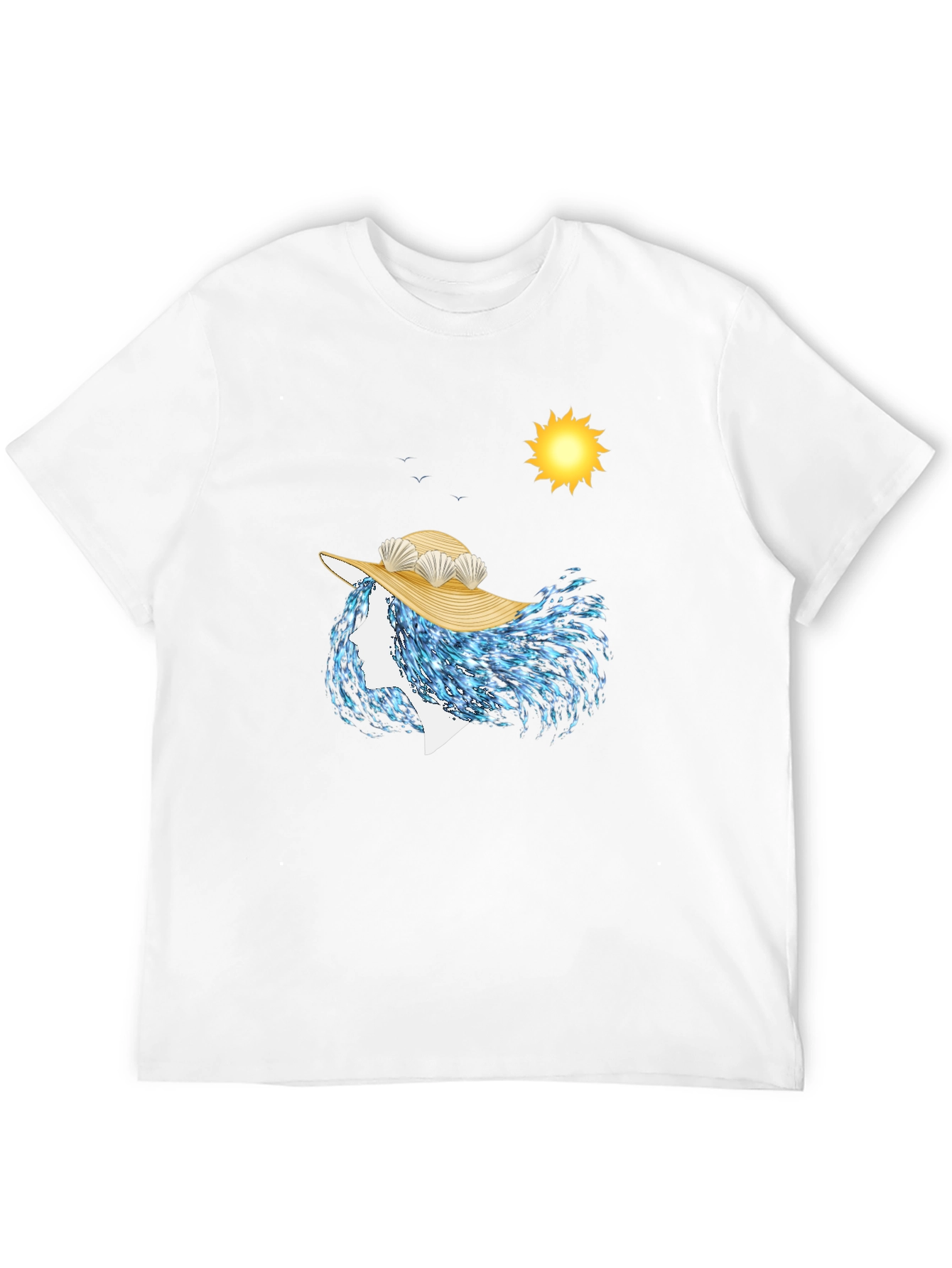Ocean Wave Woman T-Shirt - Unique Artistic Design - 12