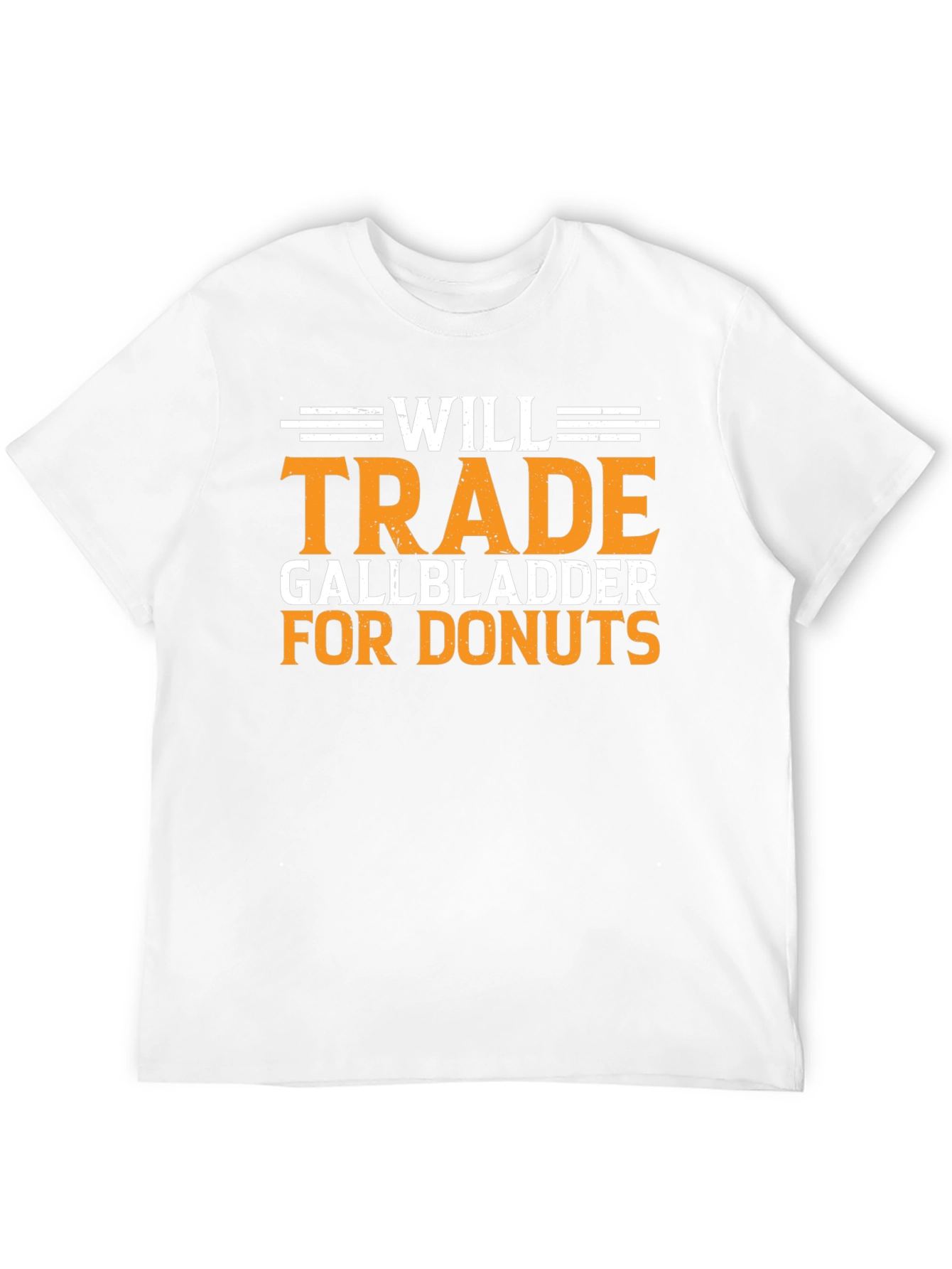 Black Will Trade Gallbladder for Donuts Graphic T-Shirt view 12