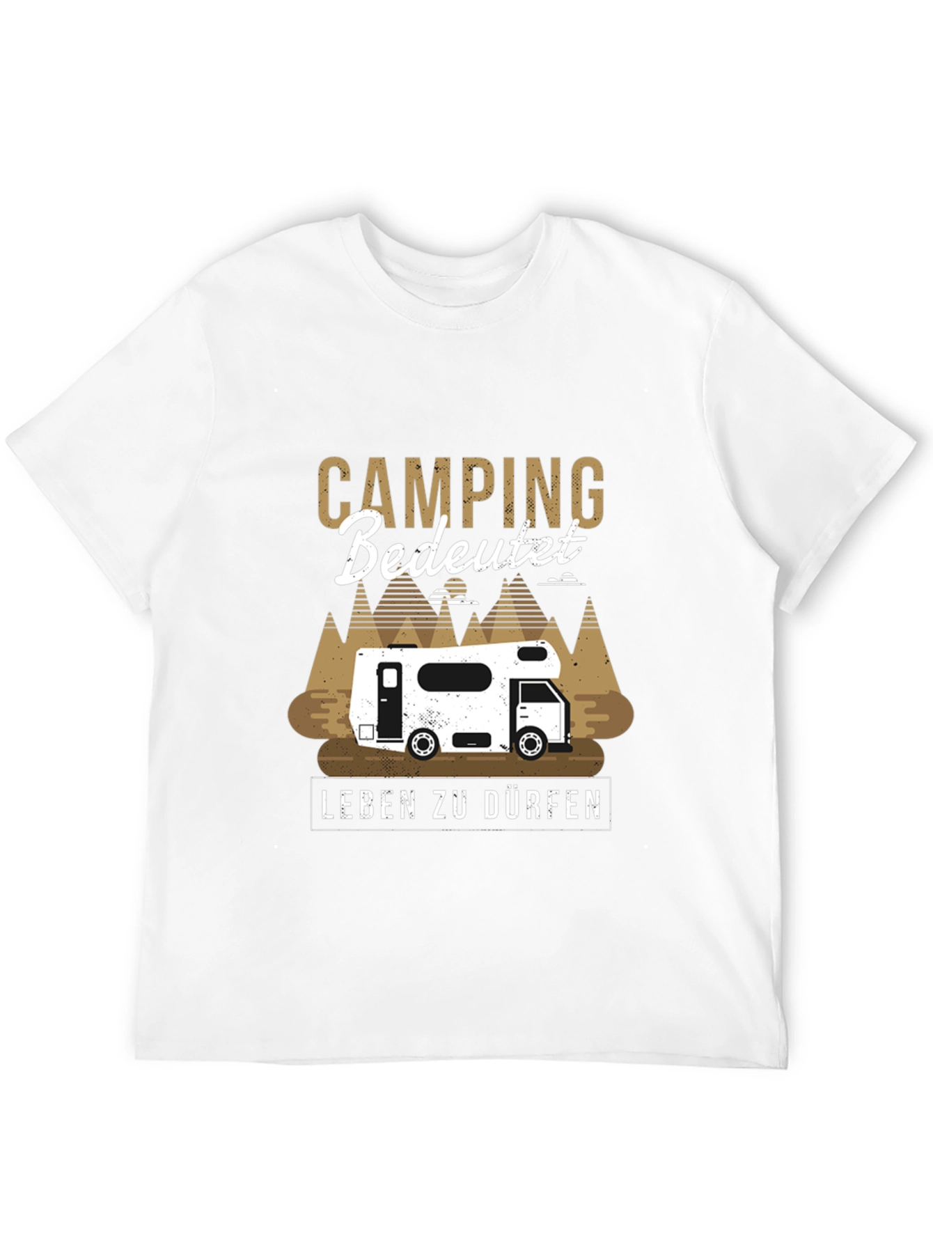 Black Camping bedeutet Leben zu dürfen T-Shirt view 12