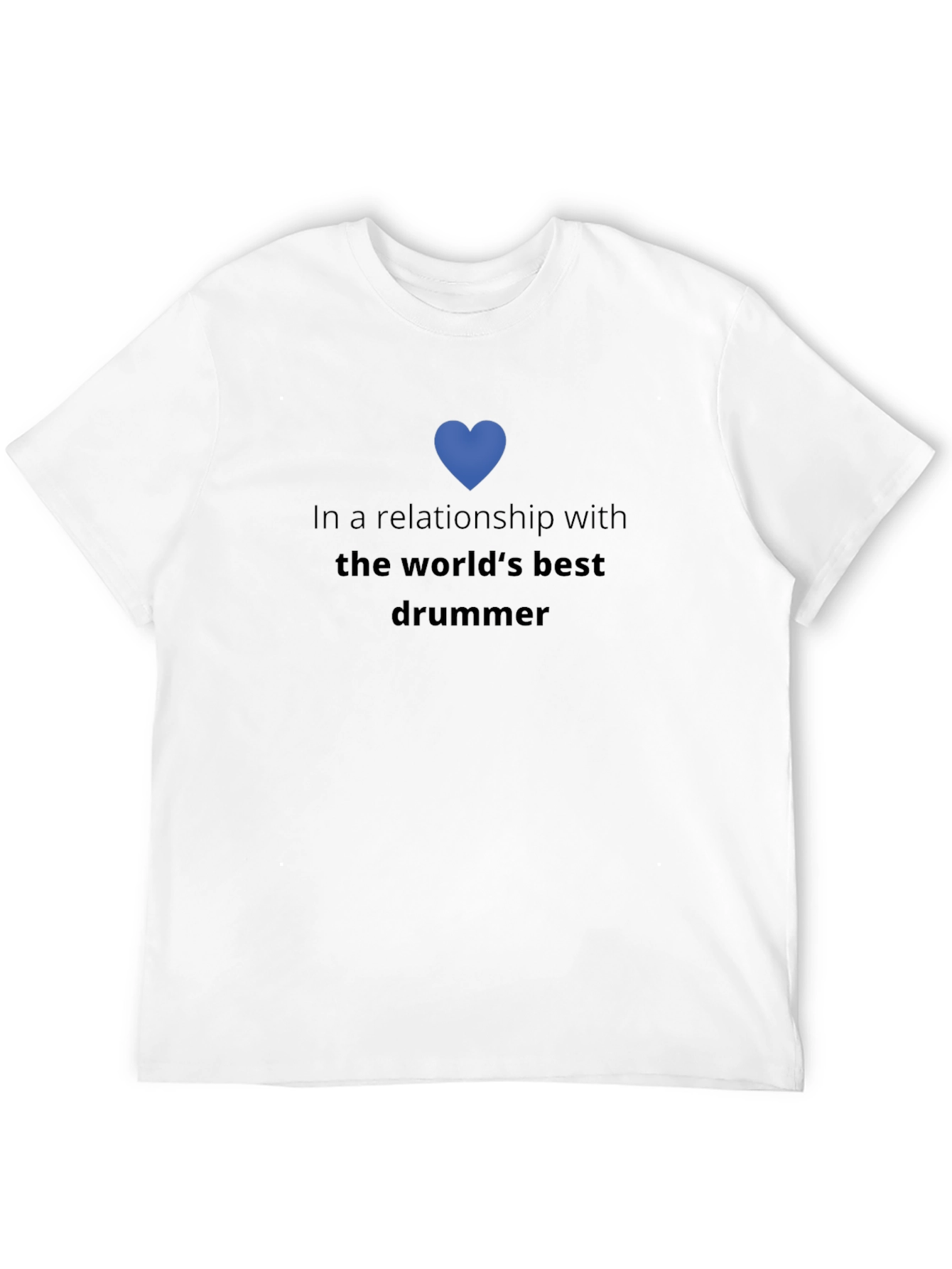 Black Drummer Relationship T-Shirt view 12