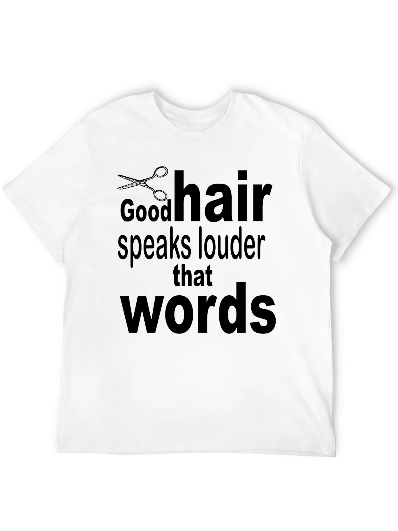 Black Good Hair Speaks Louder T-Shirt - Stylish & Trendy view 12
