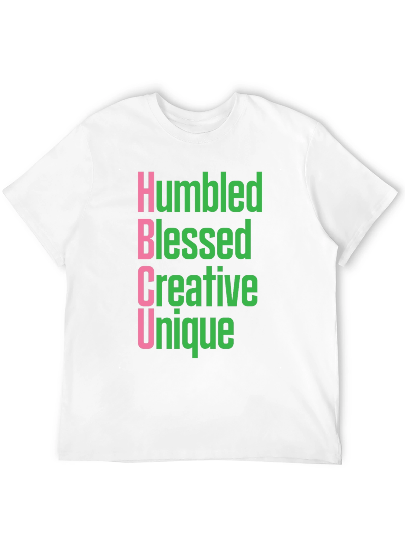 Black Humbled Blessed Creative Unique HBCU T-Shirt view 12