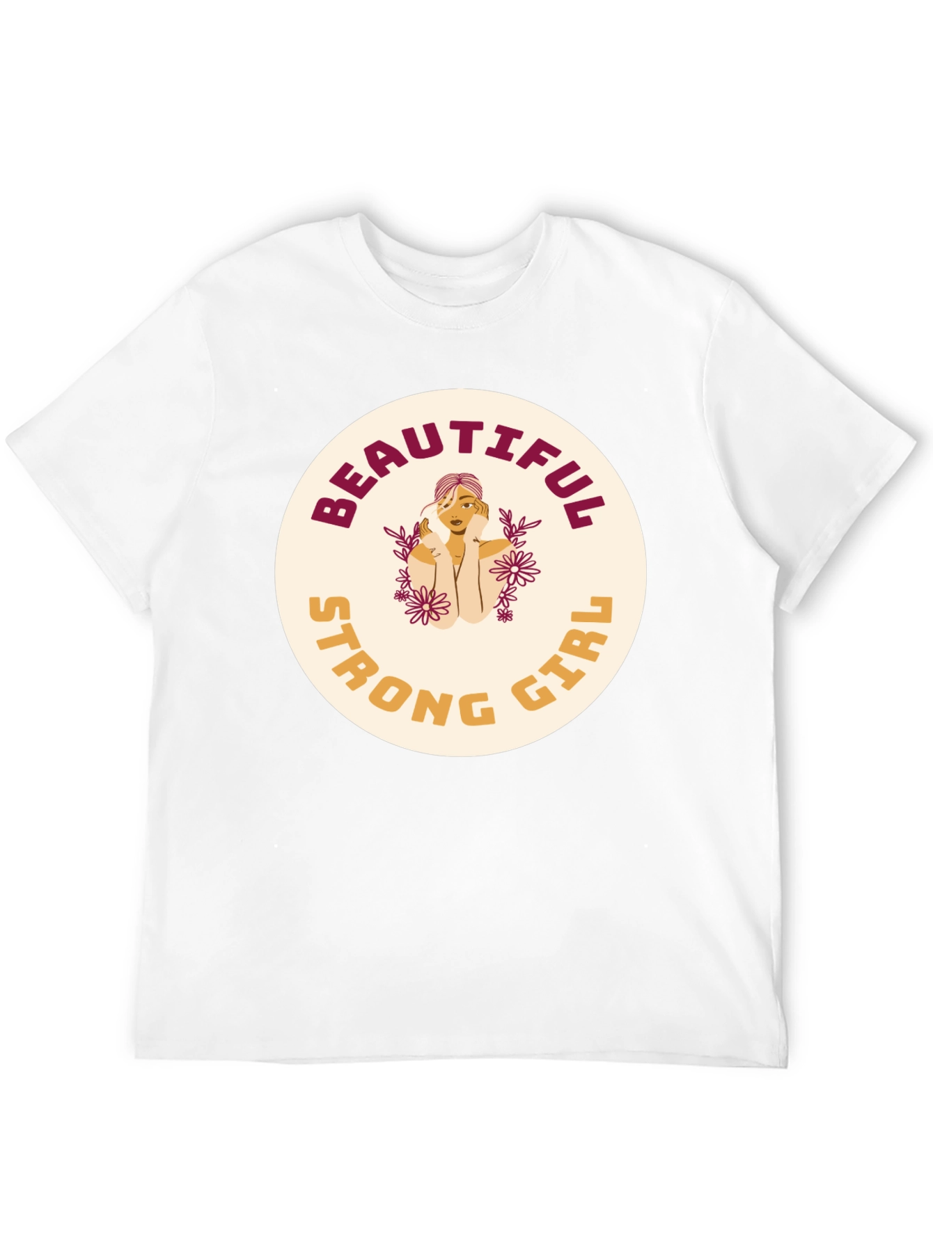 Black Beautiful Strong Girl Graphic Tee view 12